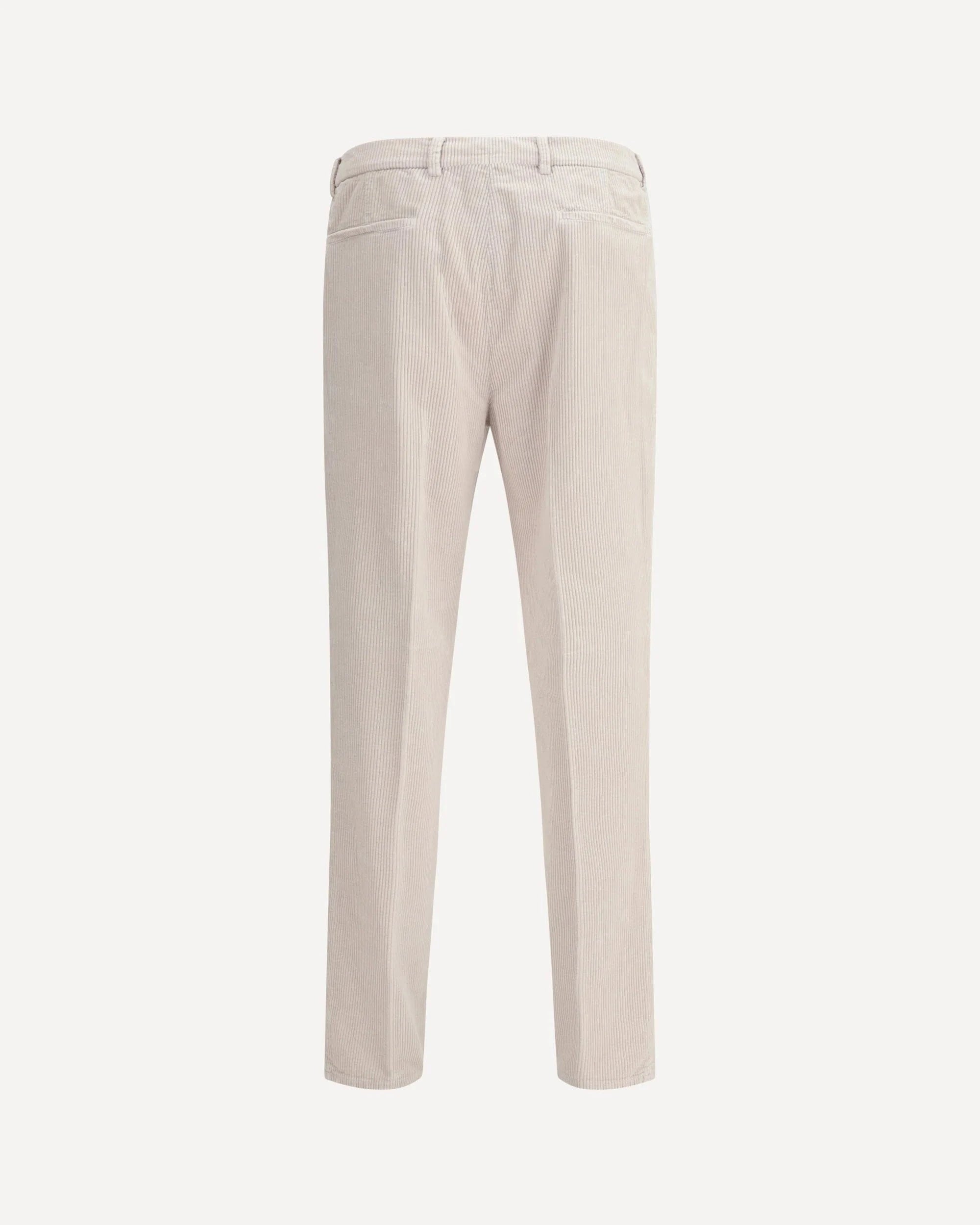 Brunello Cucinelli Cotton Pleated Corduroy Trousers