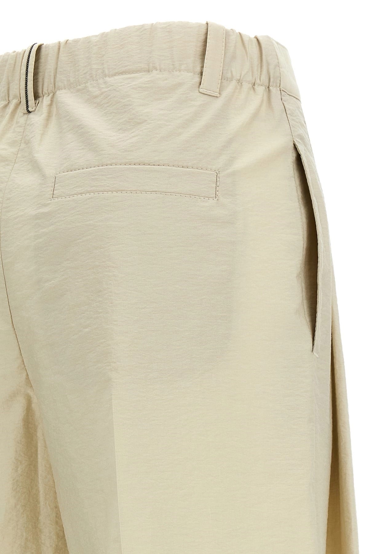 Brunello Cucinelli Brunello Cucinelli Cotton Pleated Trousers
