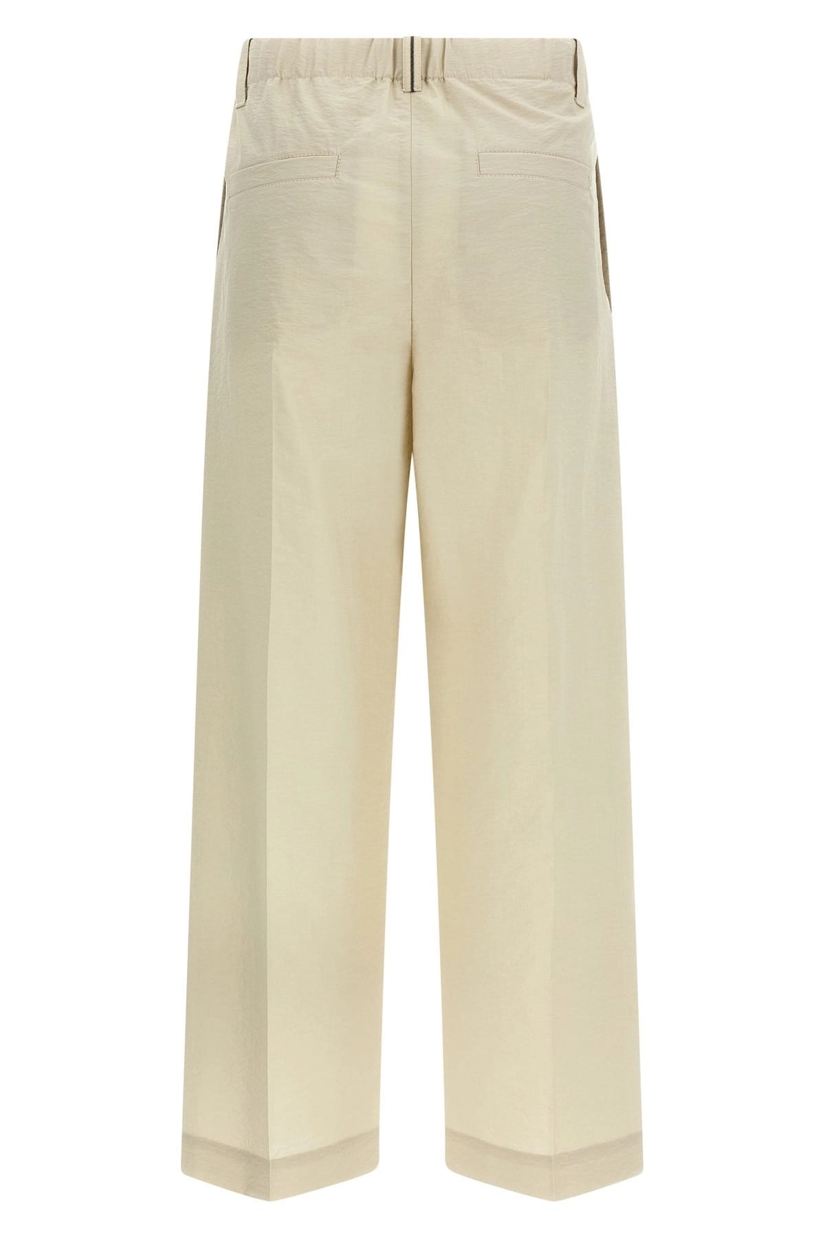 Brunello Cucinelli Brunello Cucinelli Cotton Pleated Trousers