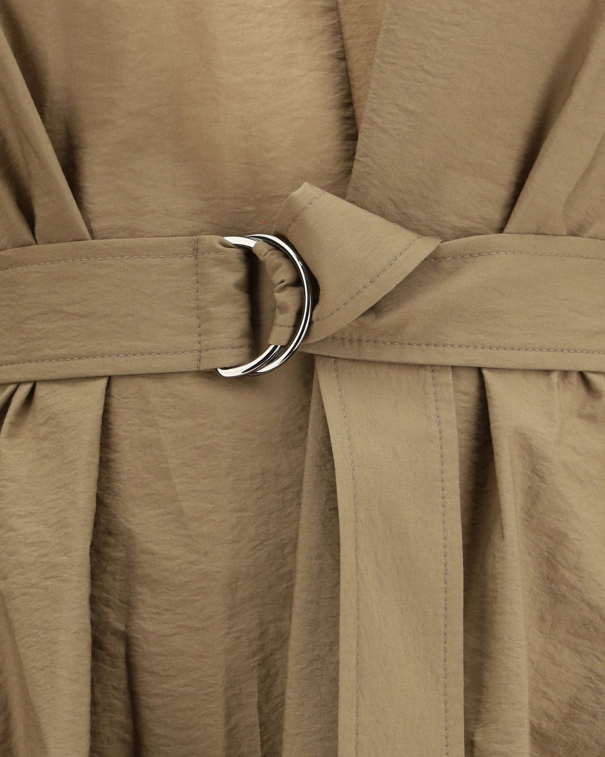 Brunello Cucinelli Cotton Poplin Dress Precious Shoulder Detail