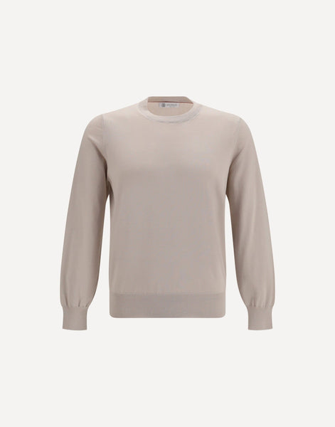 BRUNELLO CUCINELLI コットン ニット Brunello Cucinelli コットンセーター | Sendegaro JP