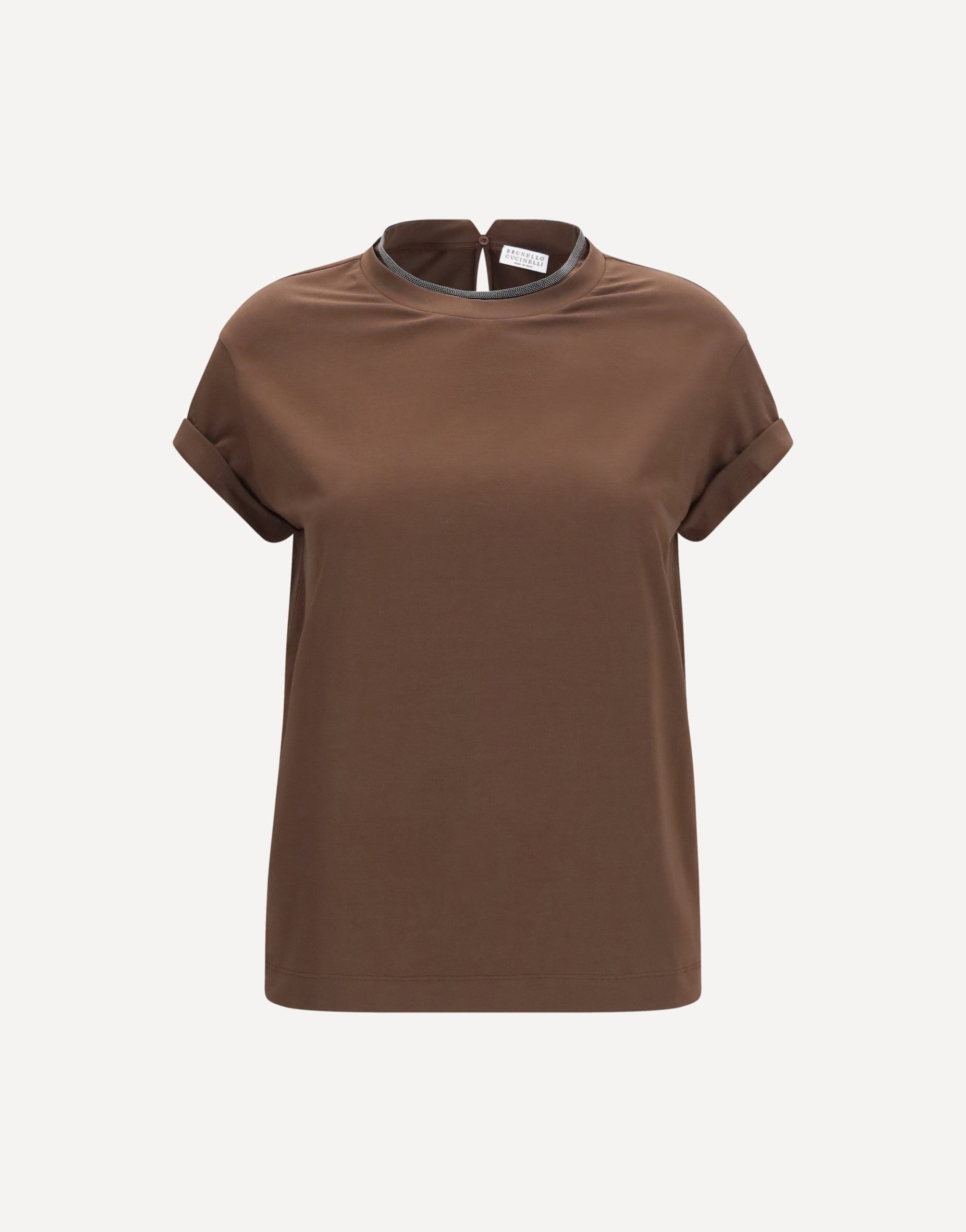 Хлопковая футболка Brunello Cucinelli