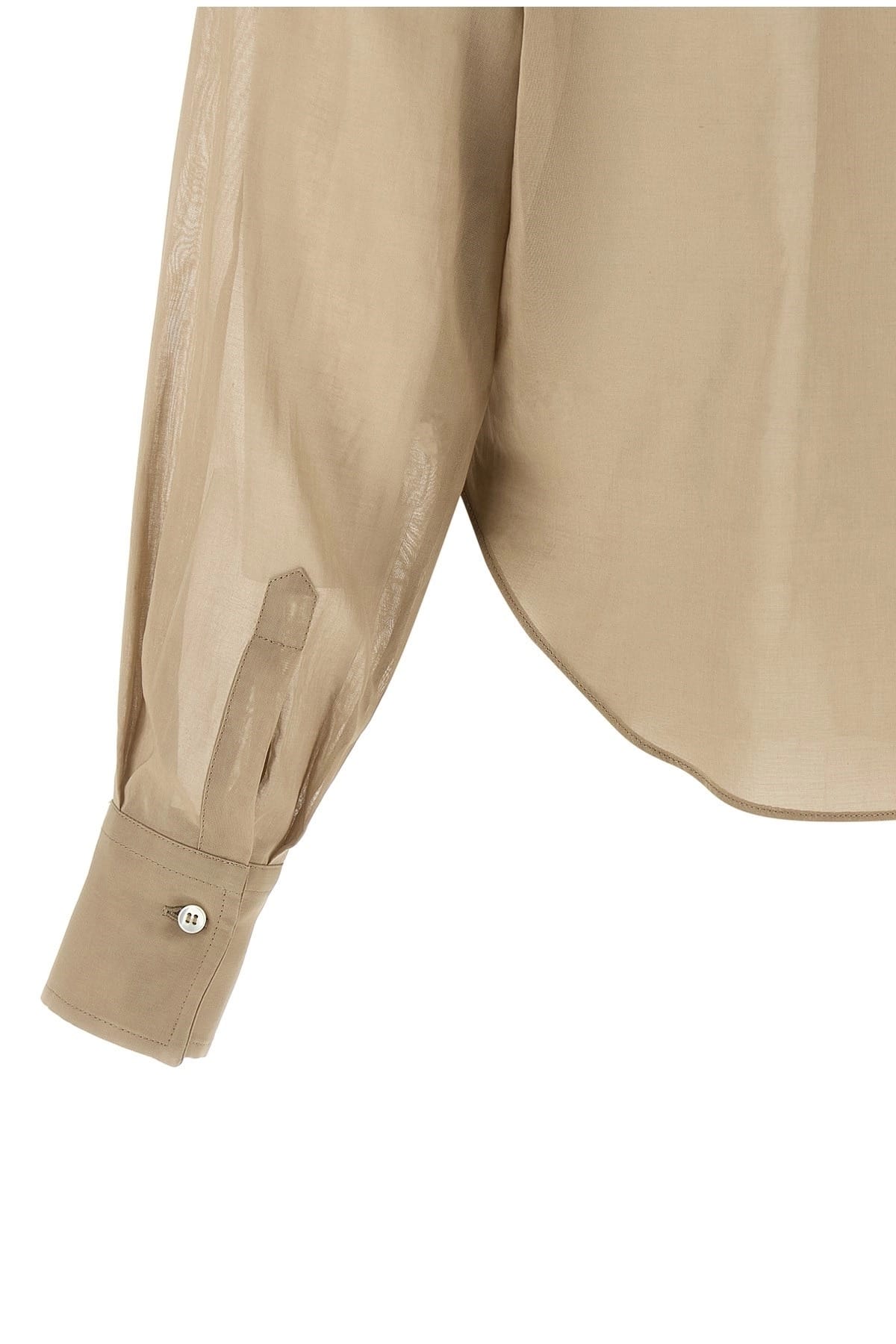 Brunello Cucinelli Brunello Cucinelli Cotton Taffeta Shirt