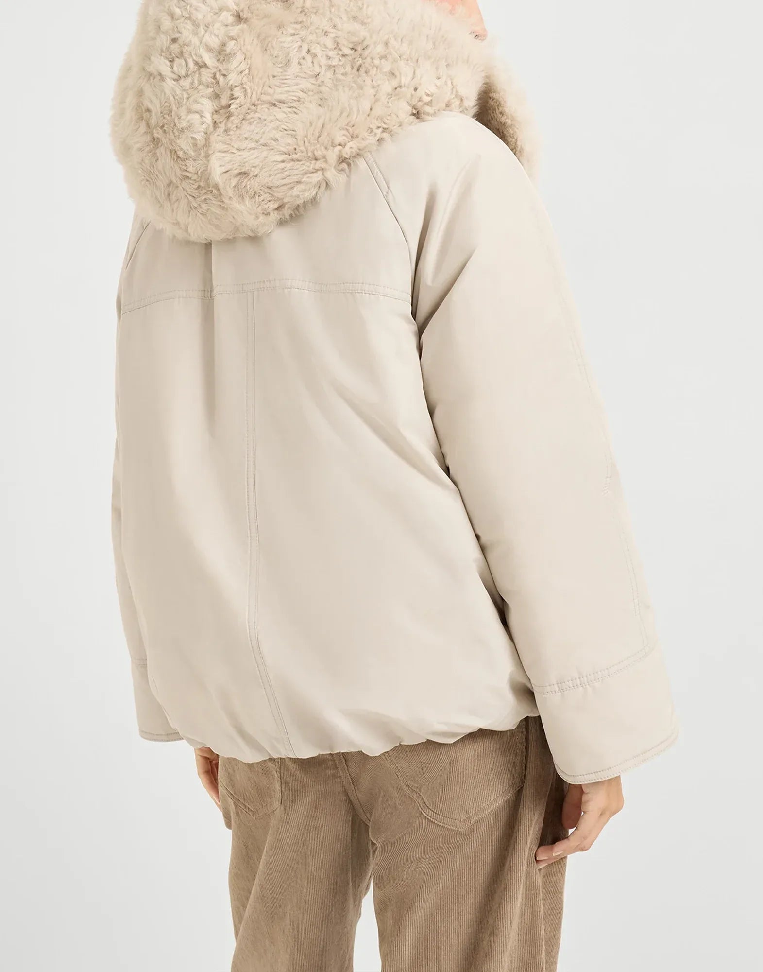 Brunello Cucinelli Cotton Water-Resistant Taffeta Down Parka