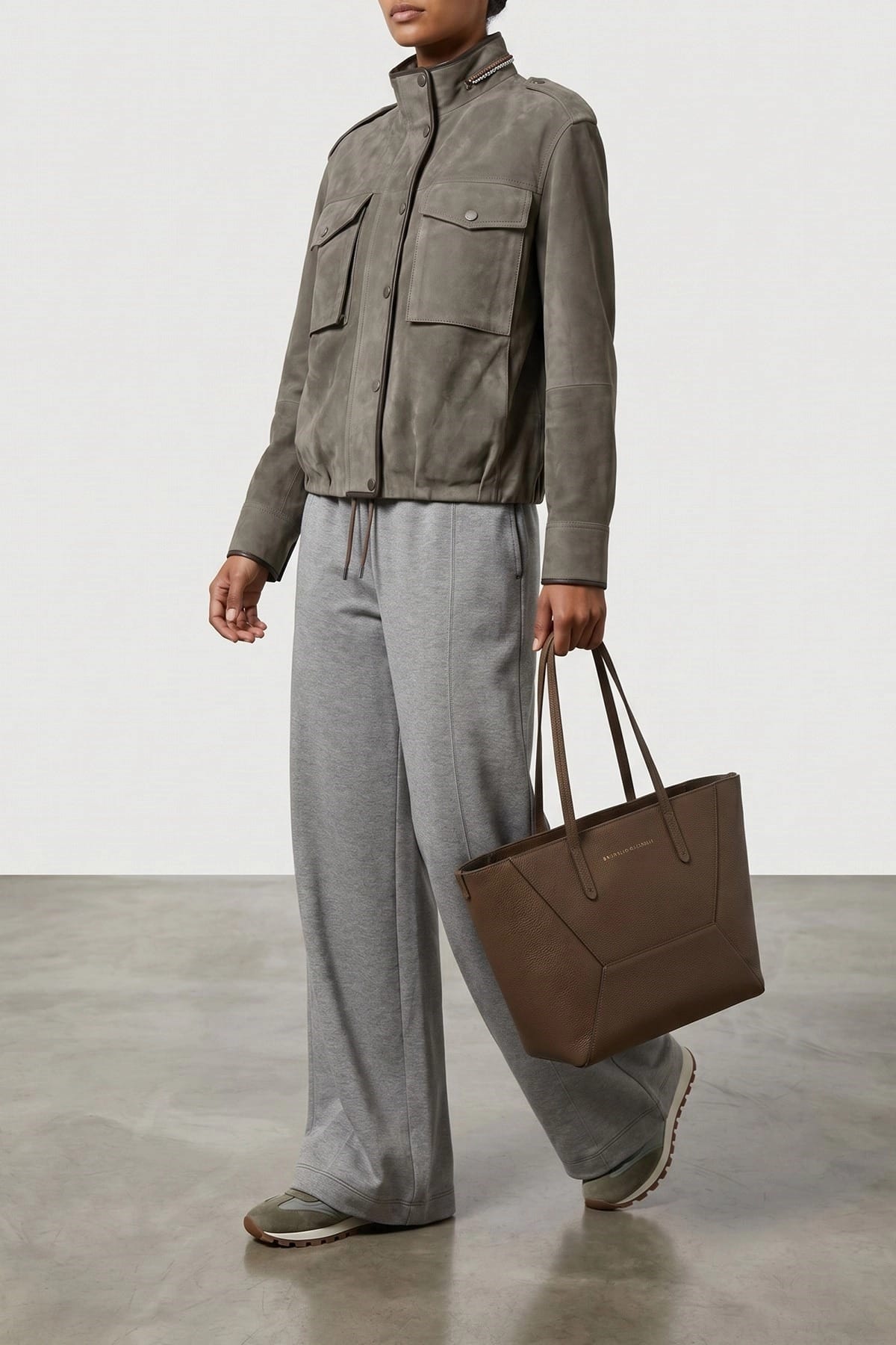 Brunello Cucinelli Couture Suede Jacket - alternate view