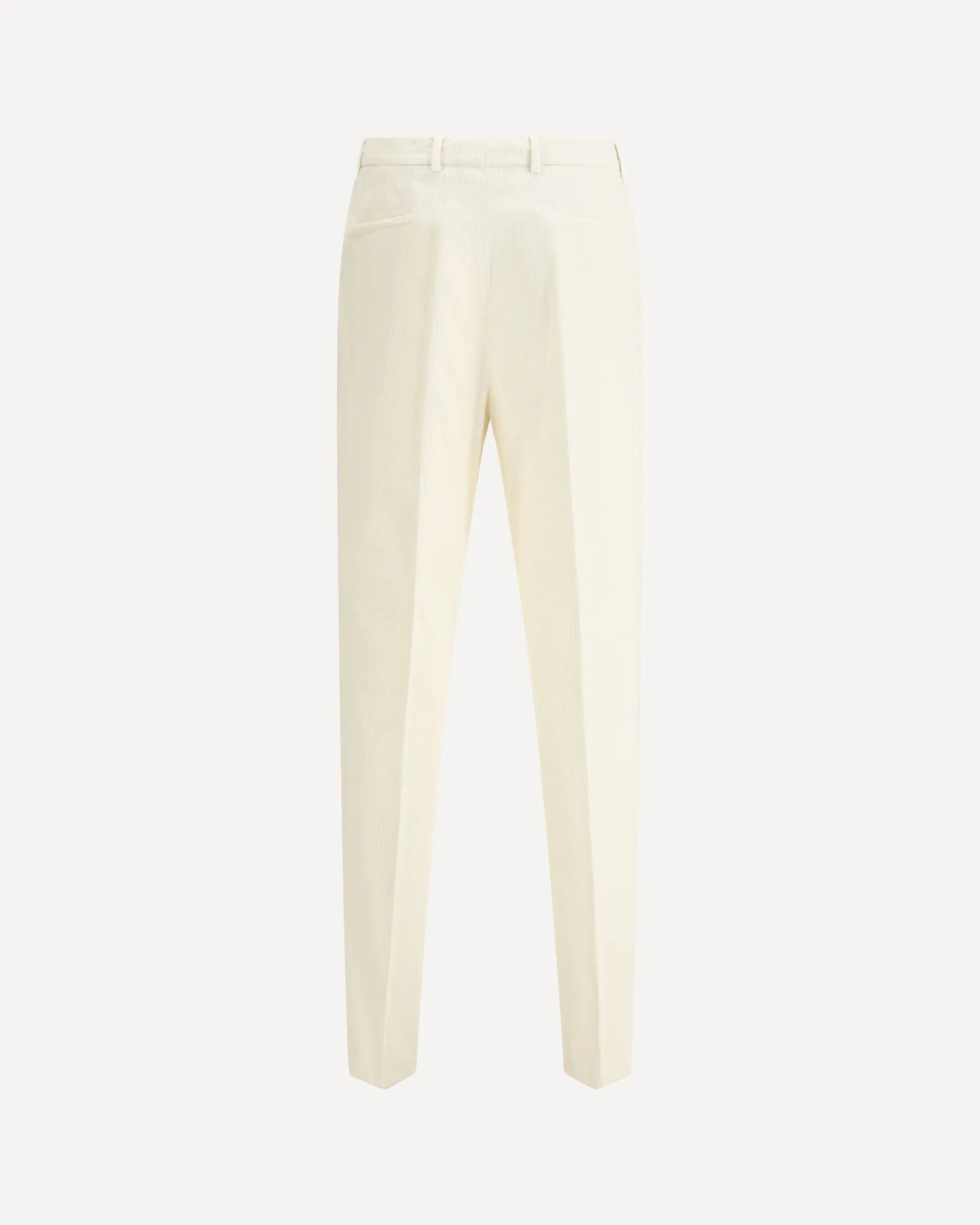 Brunello Cucinelli Cream Cotton Trousers