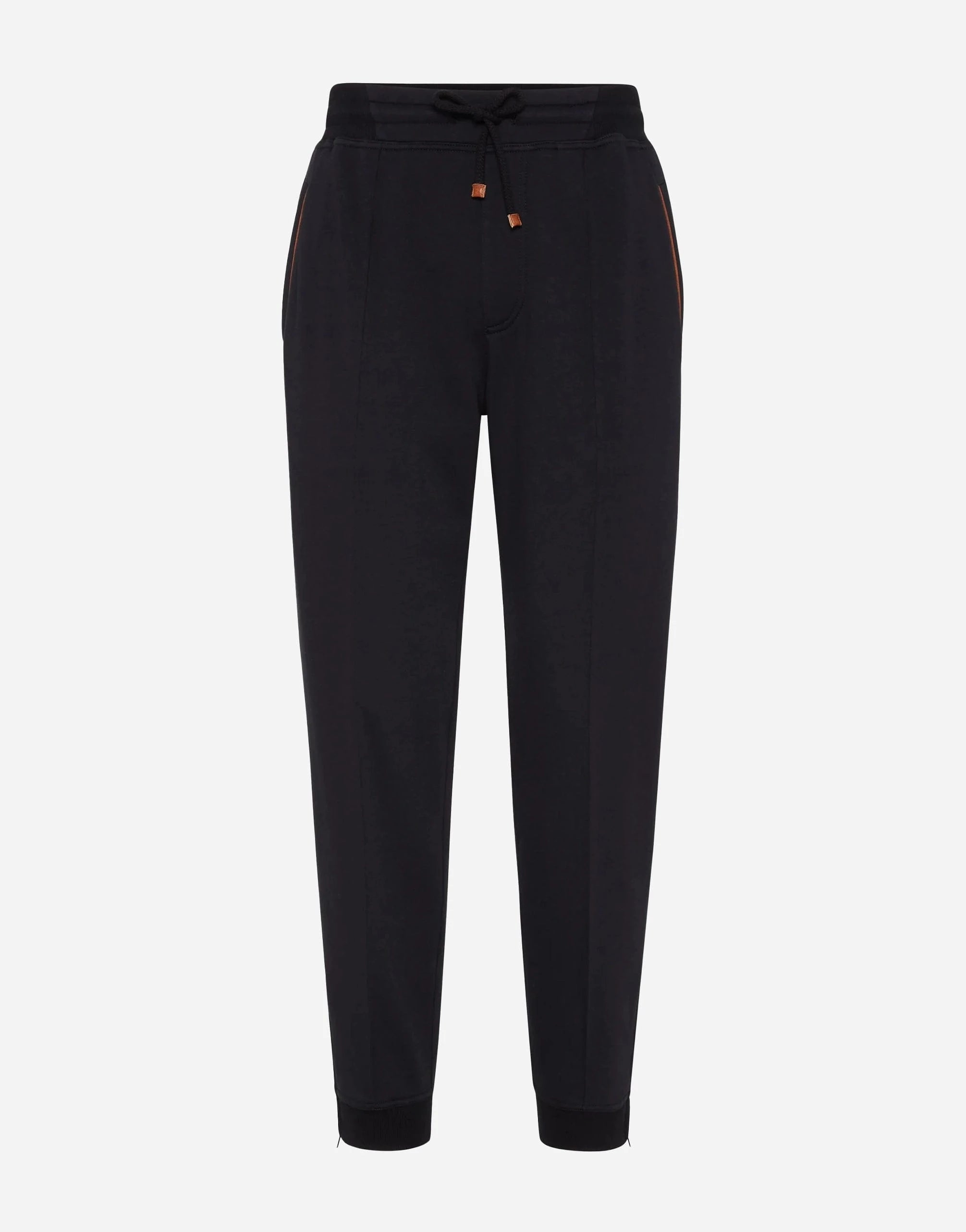 Brunello Cucinelli Crête-Detail French Terry Track Pants