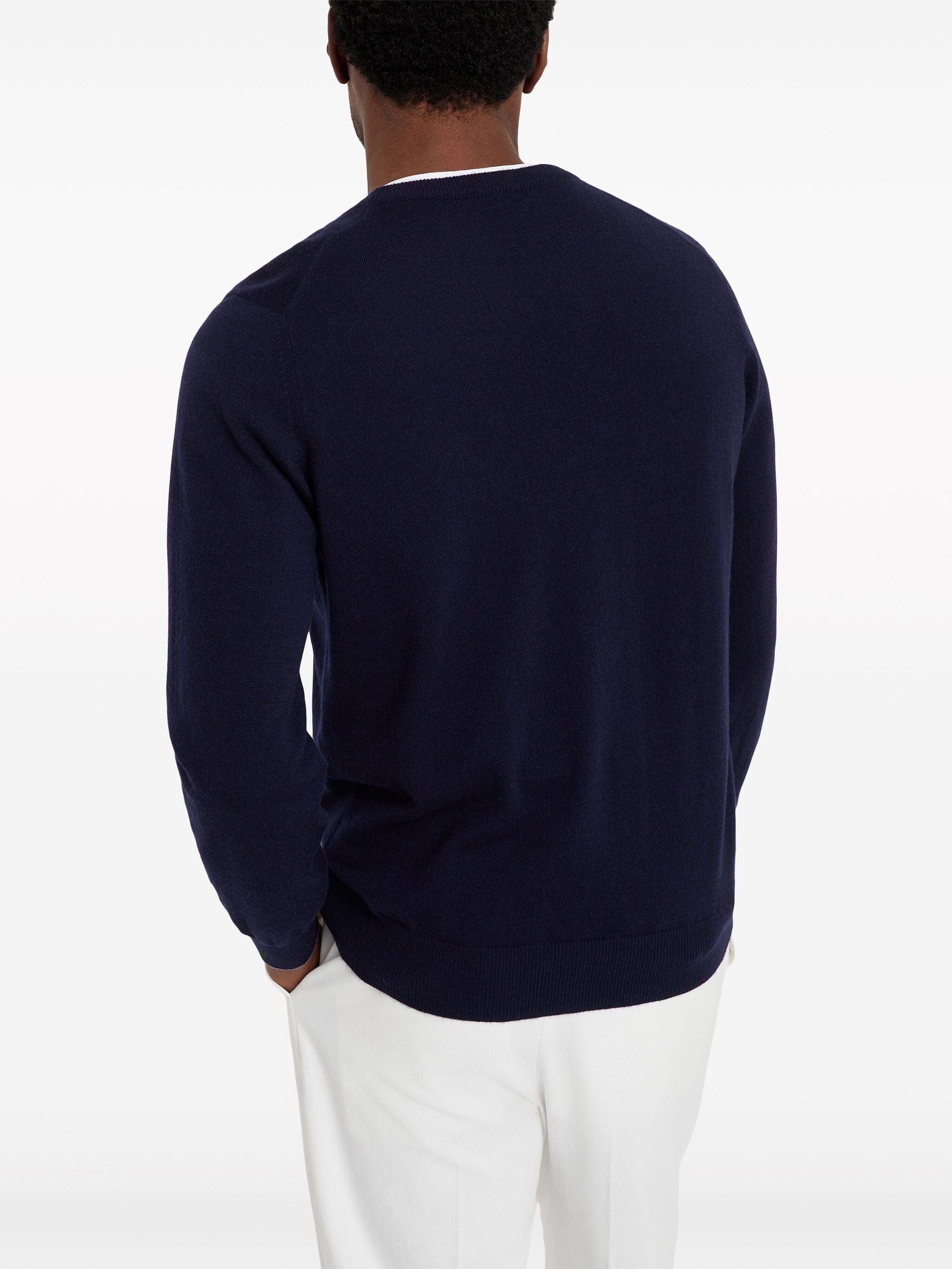 Brunello Cucinelli Crew-Neck Cashmere Sweater