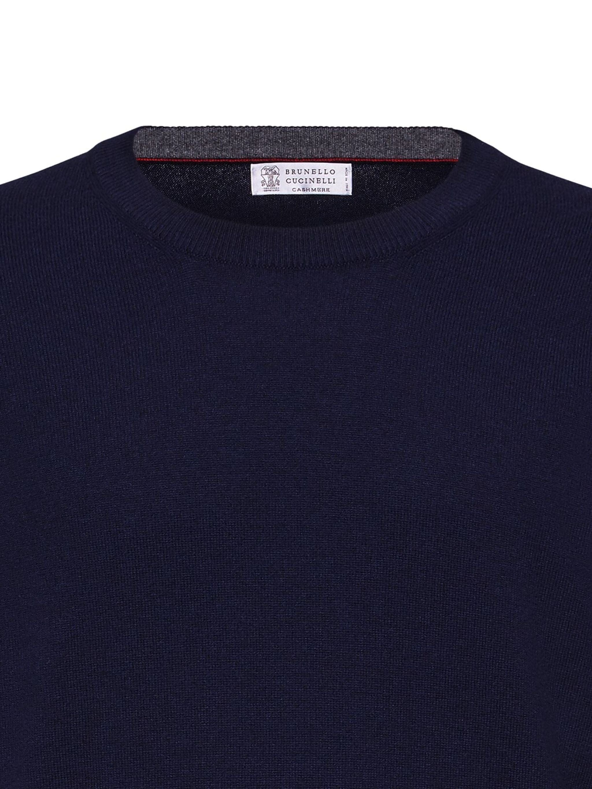 Brunello Cucinelli Crew-Neck Cashmere Sweater