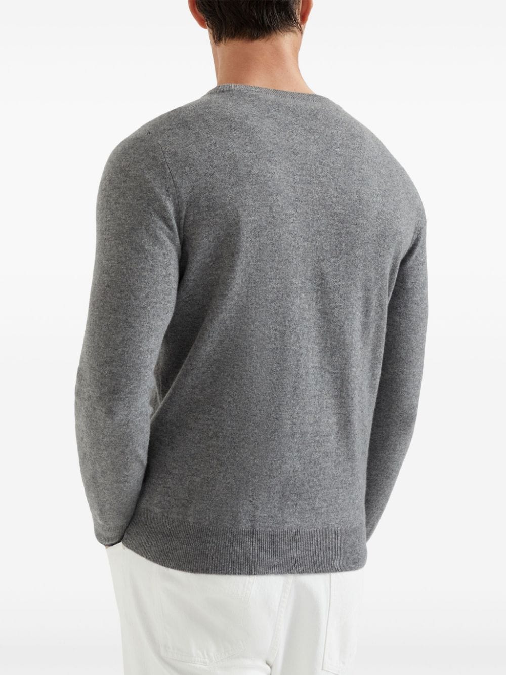 Brunello Cucinelli Crew-Neck Cashmere Sweater