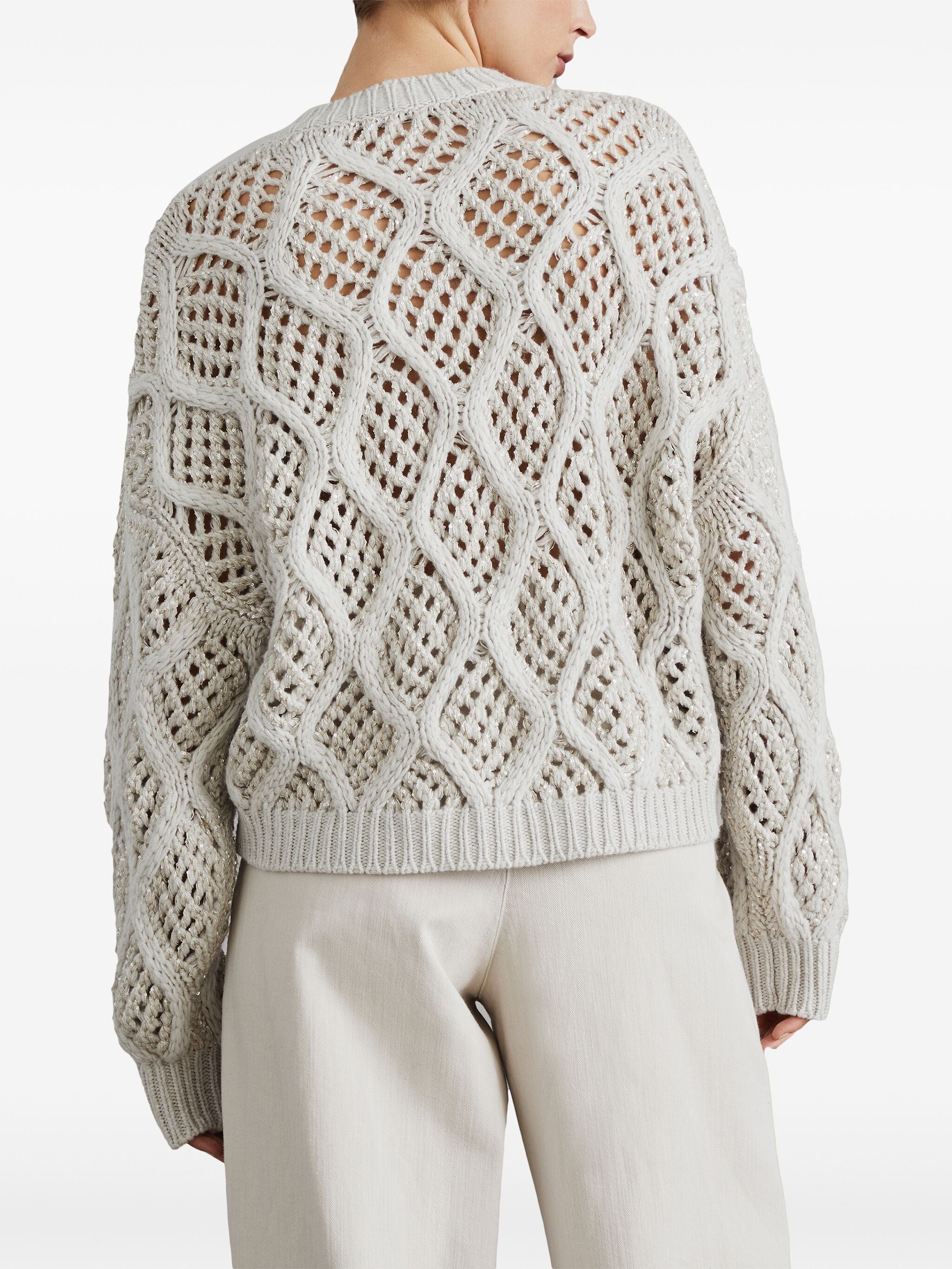 Brunello Cucinelli Crew-Neck Cashmere Sweater