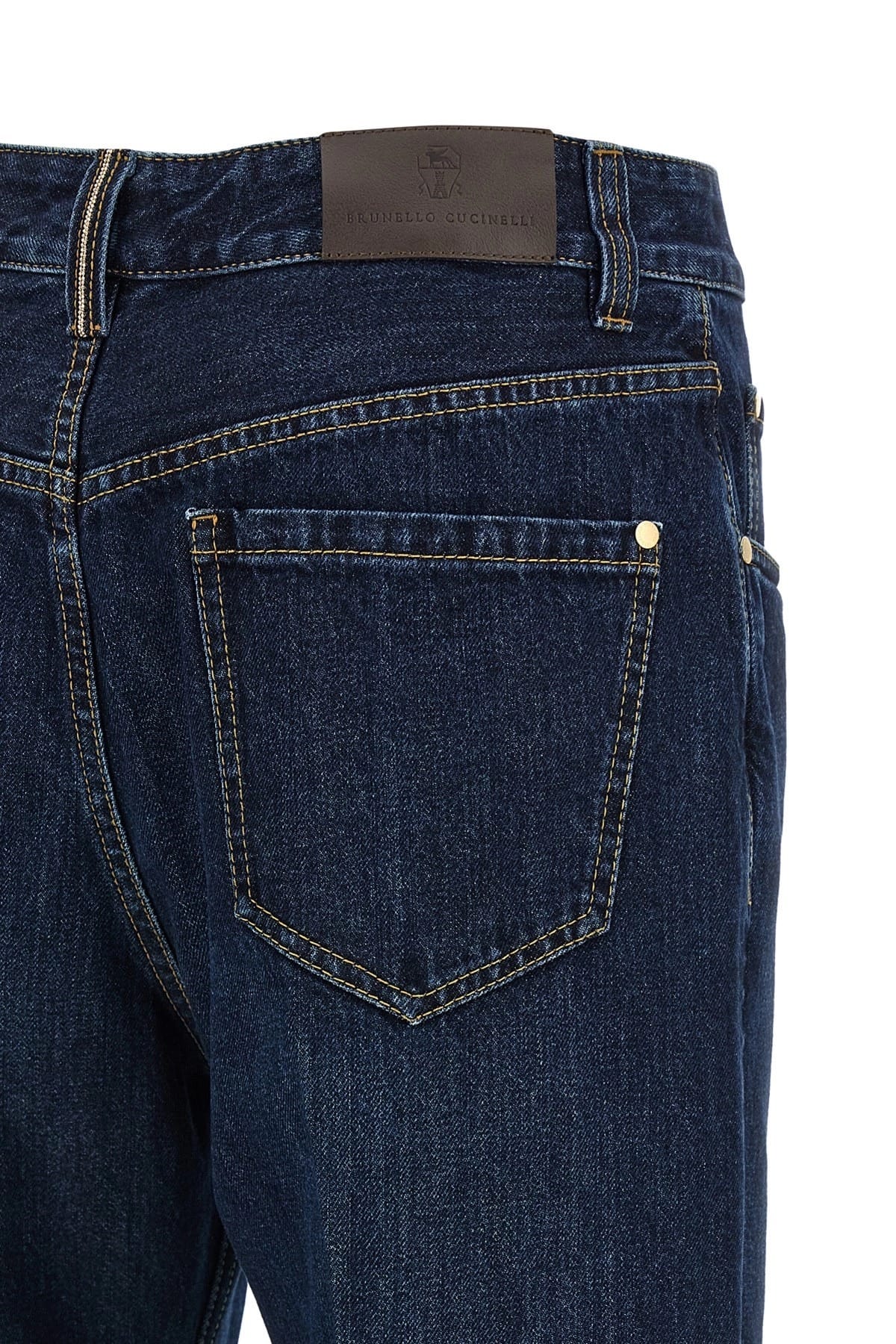 Brunello Cucinelli Brunello Cucinelli Cropped Wide-Leg Jeans