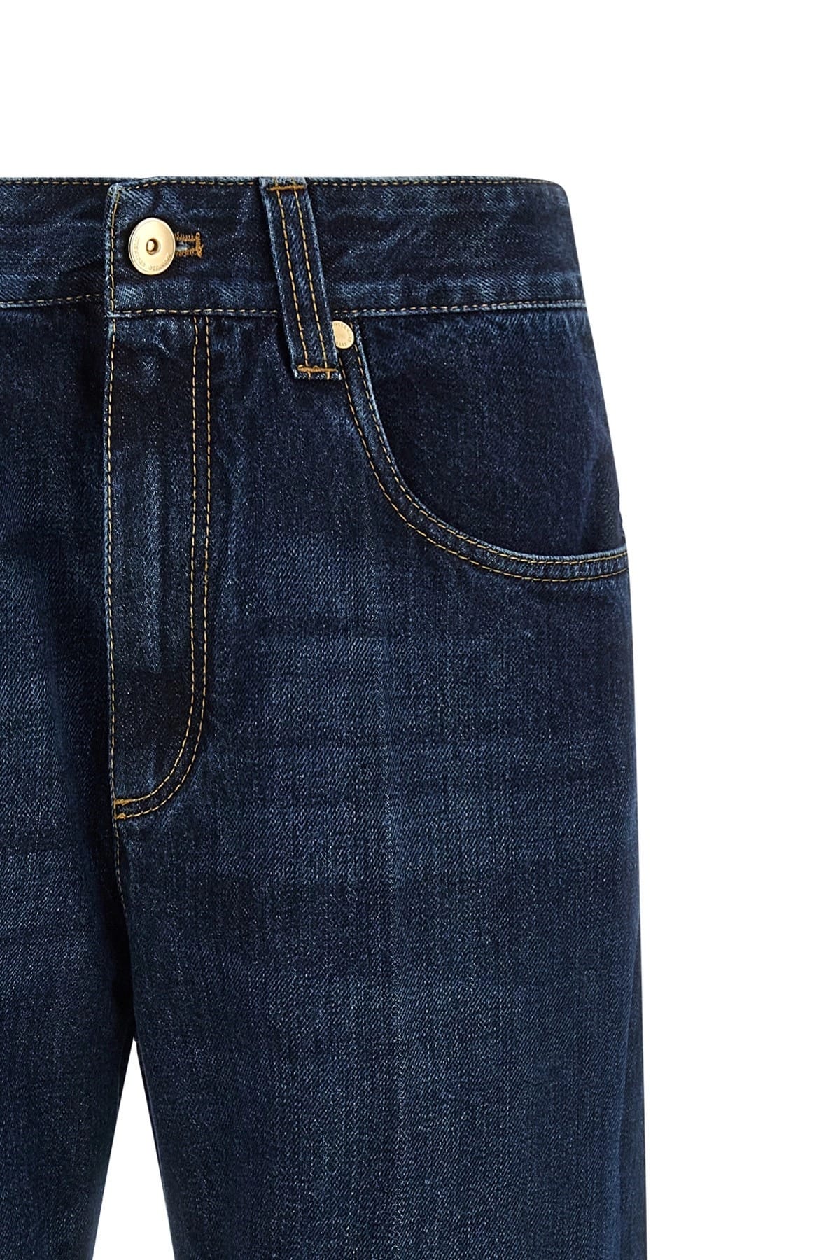 Brunello Cucinelli Brunello Cucinelli Cropped Wide-Leg Jeans