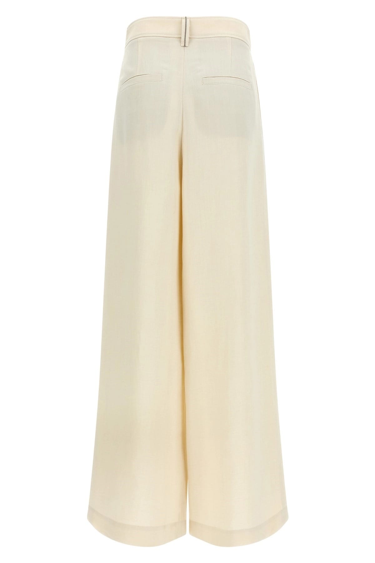 Brunello Cucinelli Crossed Palazzo Pants - alternate view