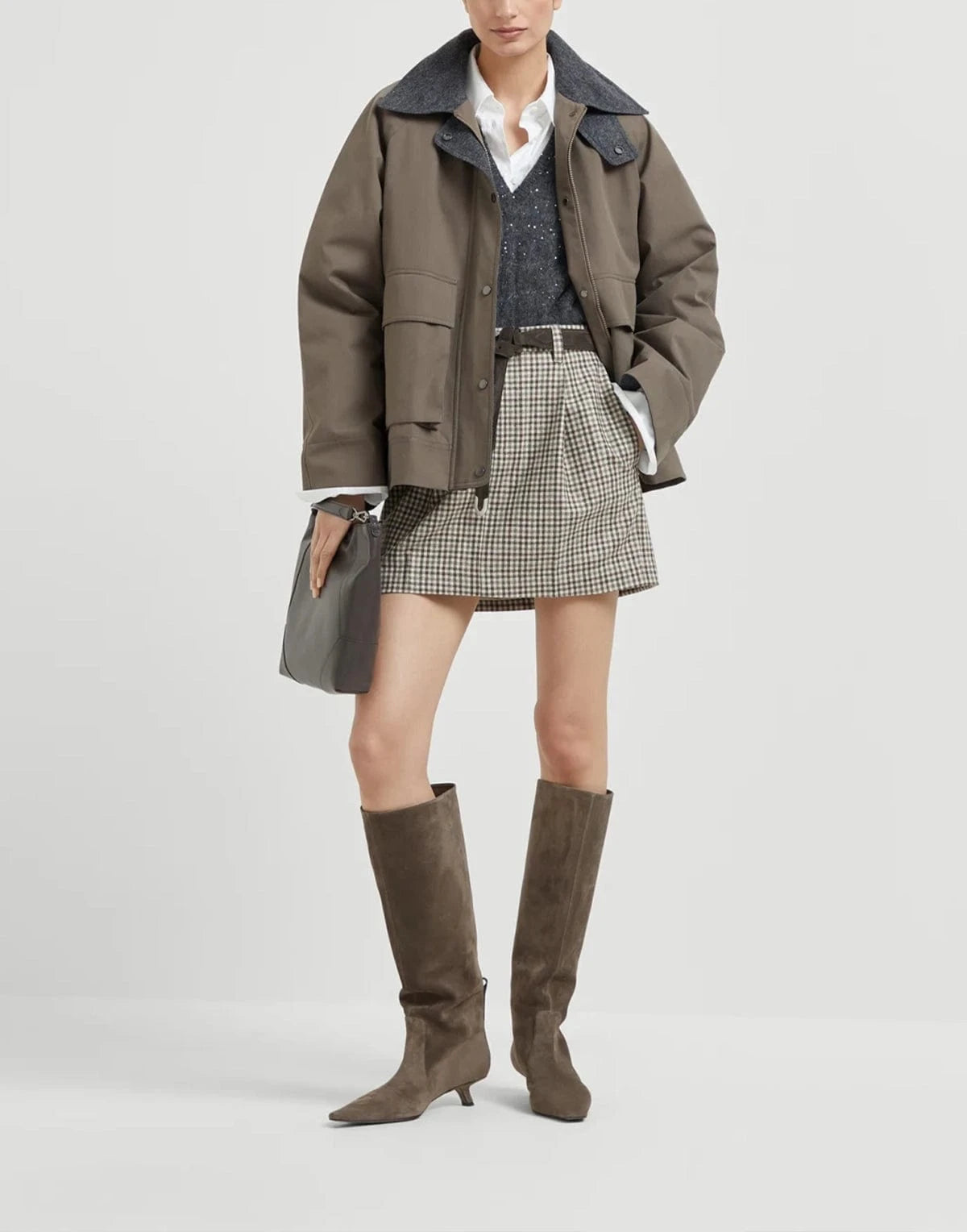 Brunello Cucinelli Dazzling Cable Sweater