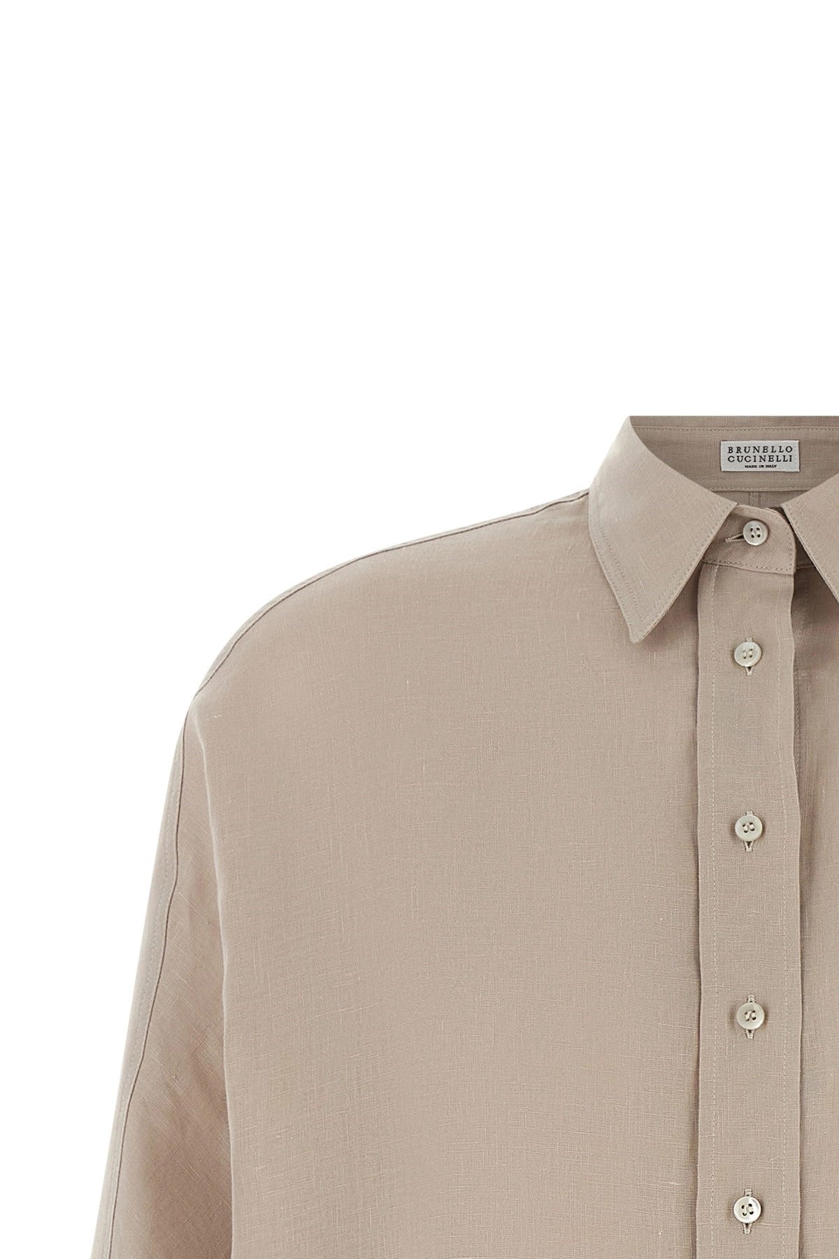 Brunello Cucinelli Dazzling Cascade Cuffs Shirt