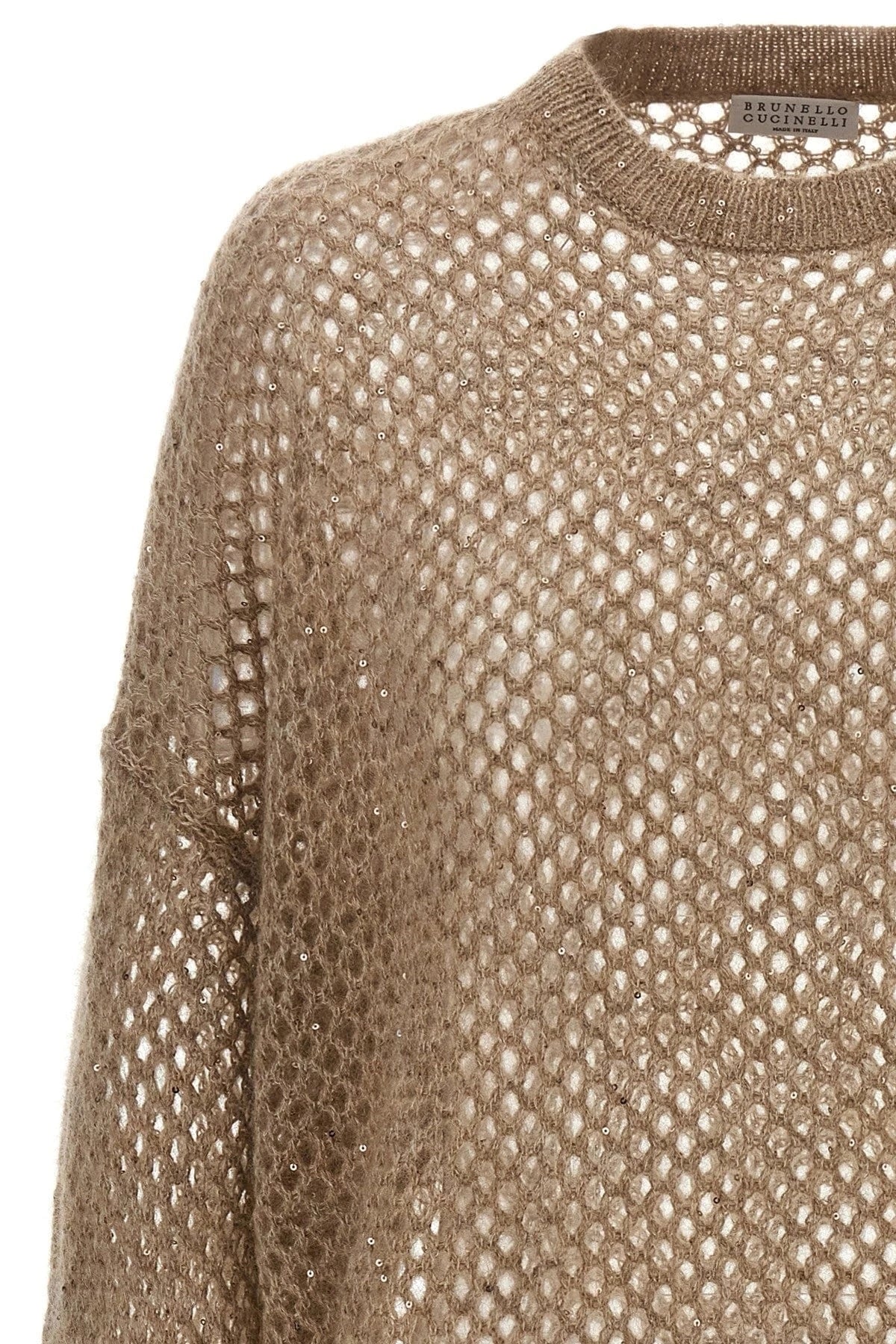 Brunello Cucinelli Dazzling Net Sweater | Sendegaro CN