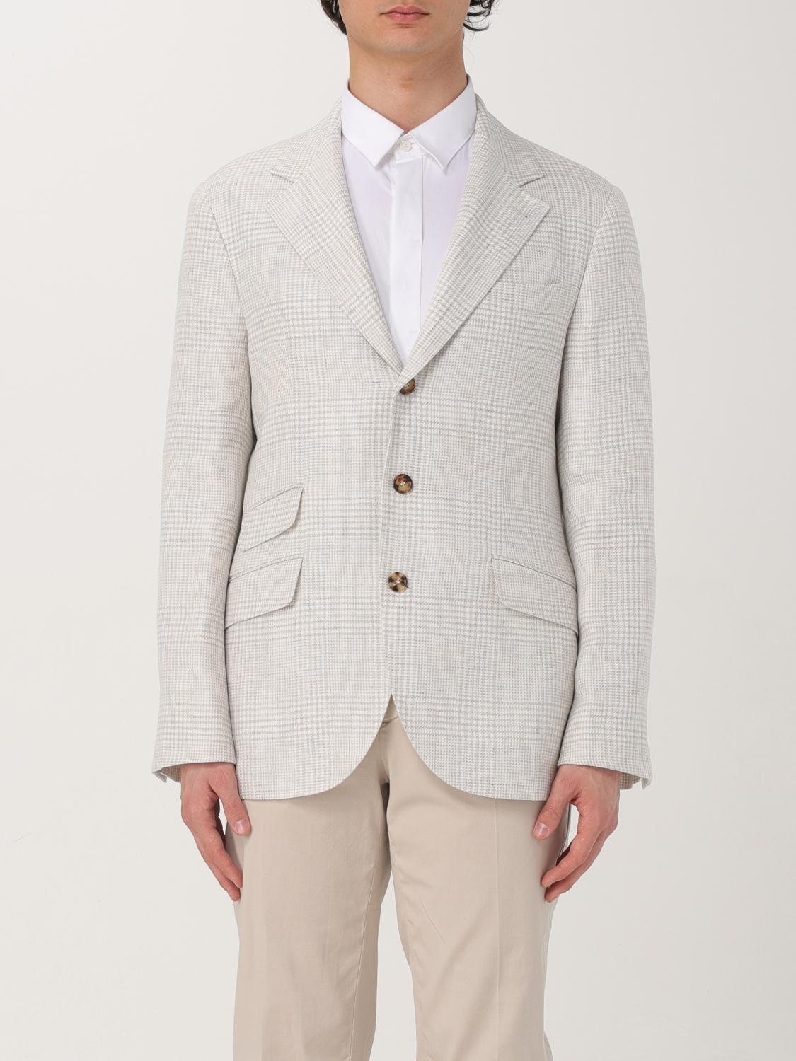 Brunello Cucinelli Deconstructed Single-Breasted Blazer