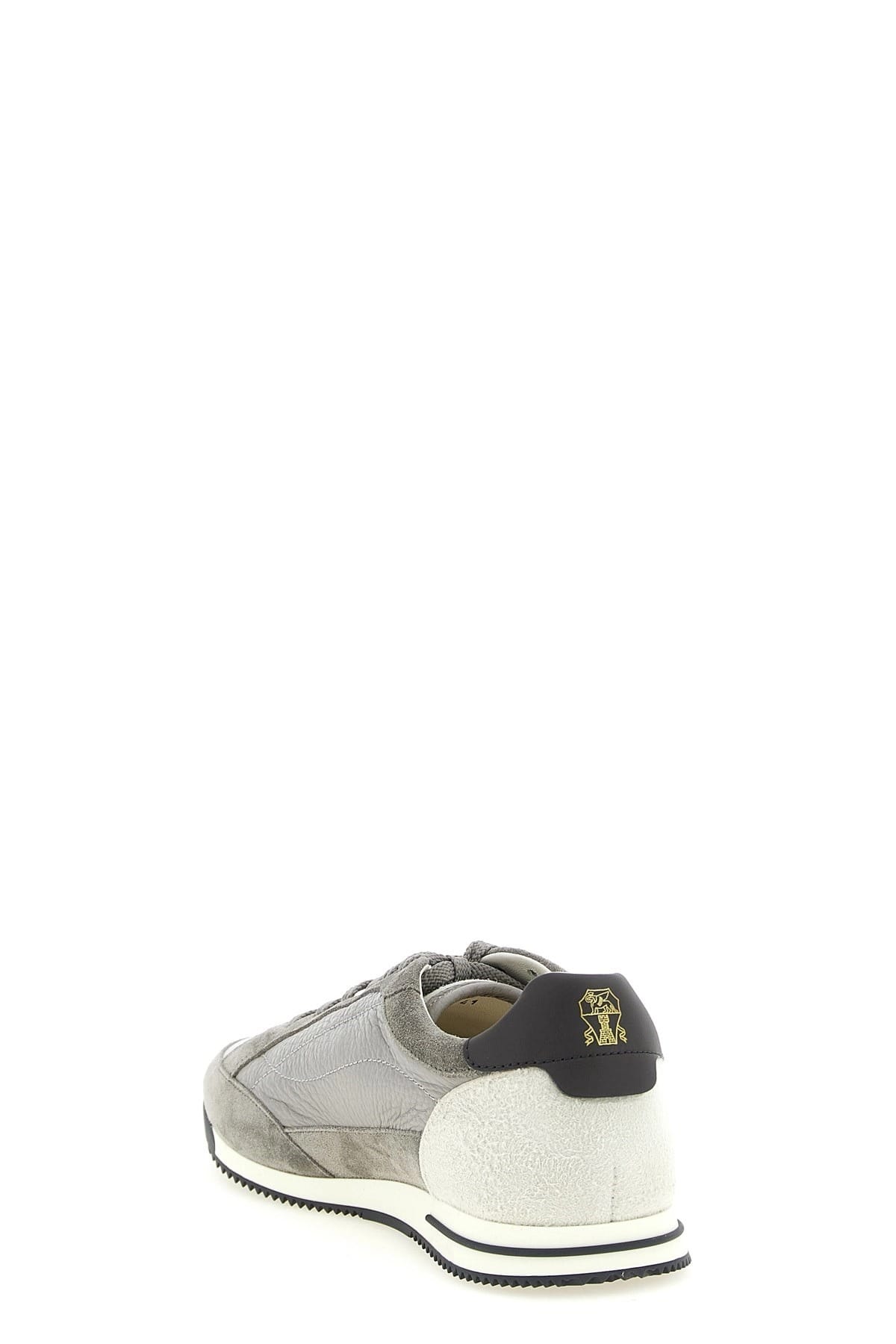 Brunello Cucinelli Sneakers aus Hirschleder und Veloursleder