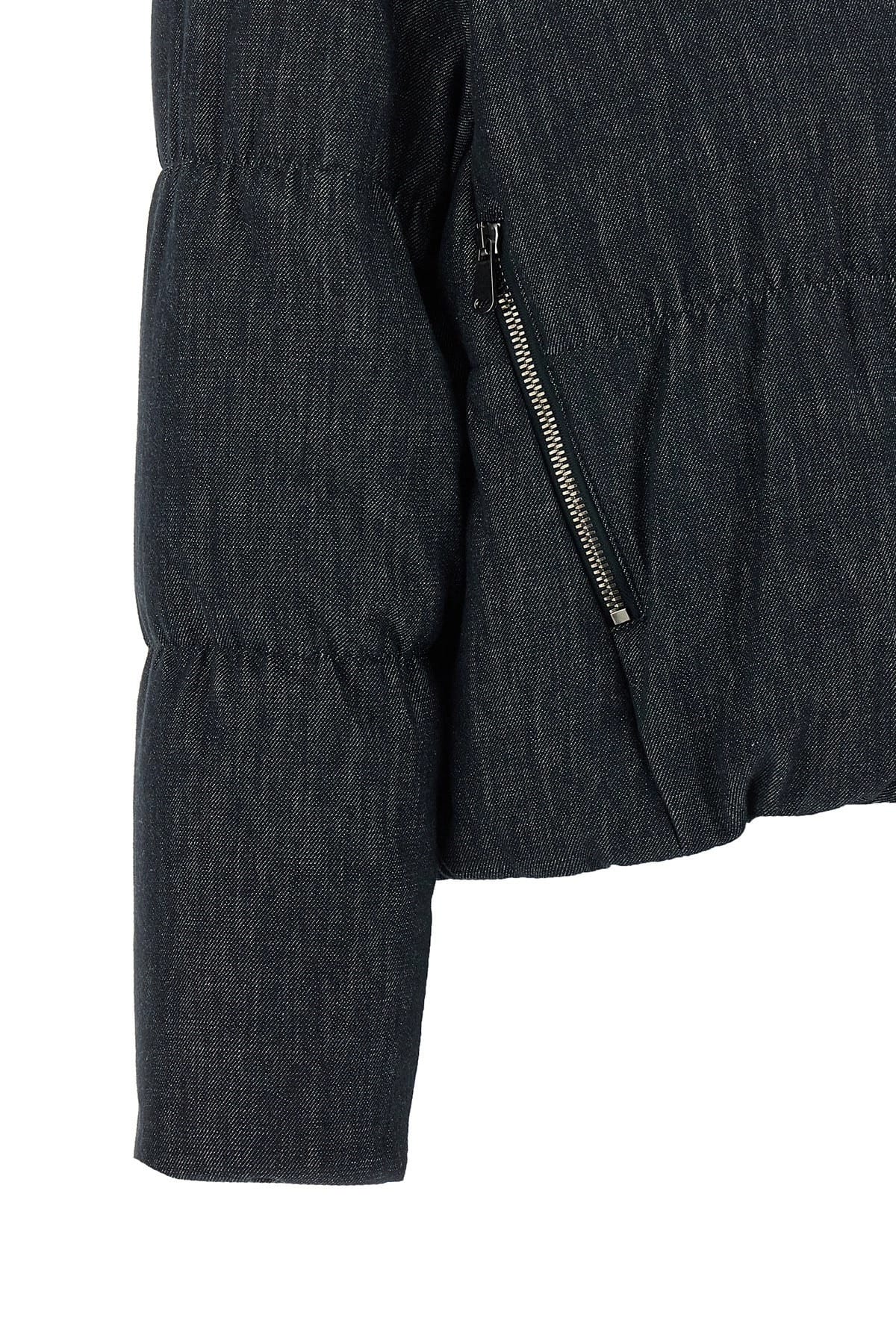 Brunello Cucinelli Brunello Cucinelli Denim-Effect Twill Down Jacket
