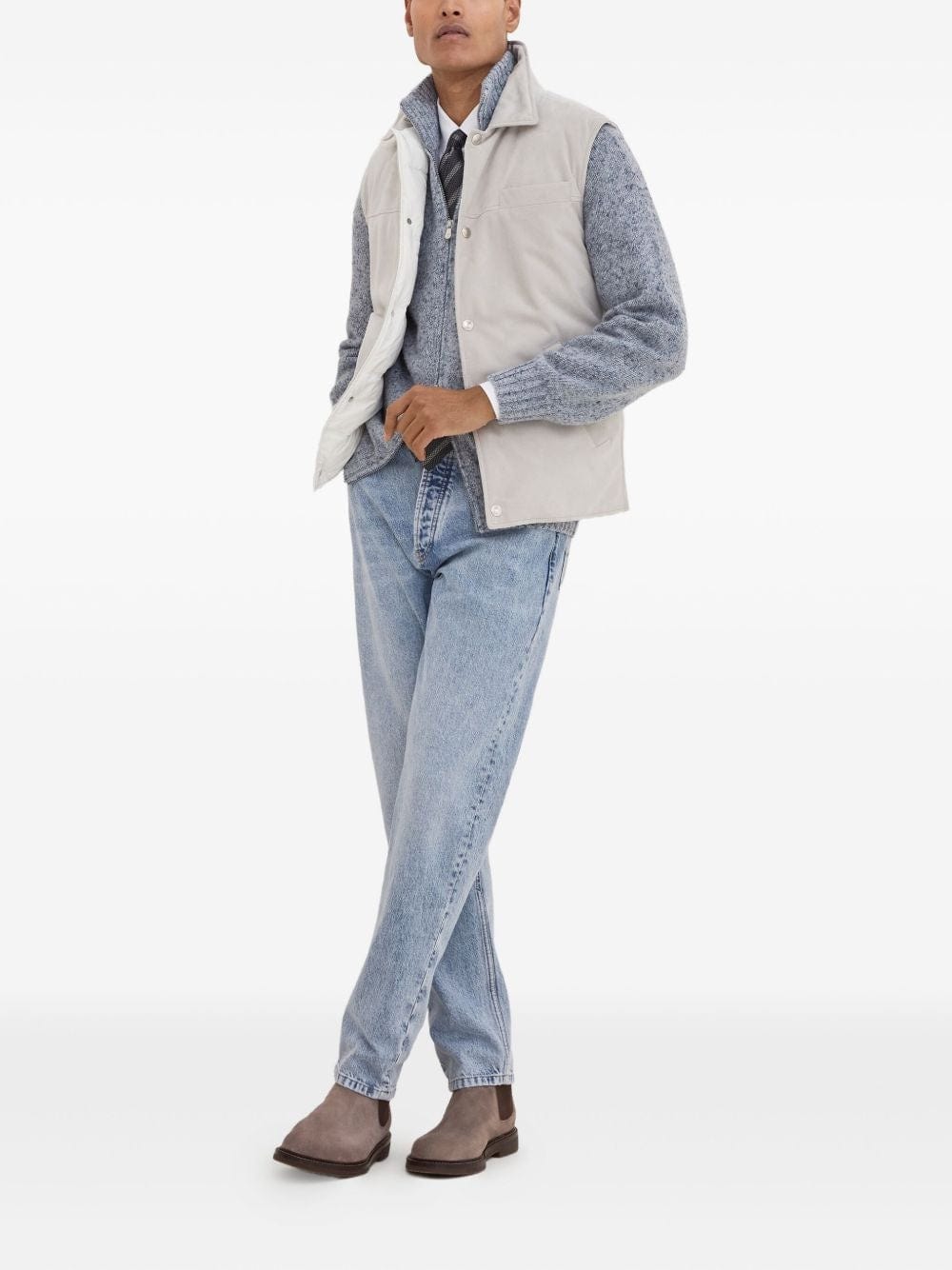 Brunello Cucinelli Denim Iconic Fit Cotton Jeans