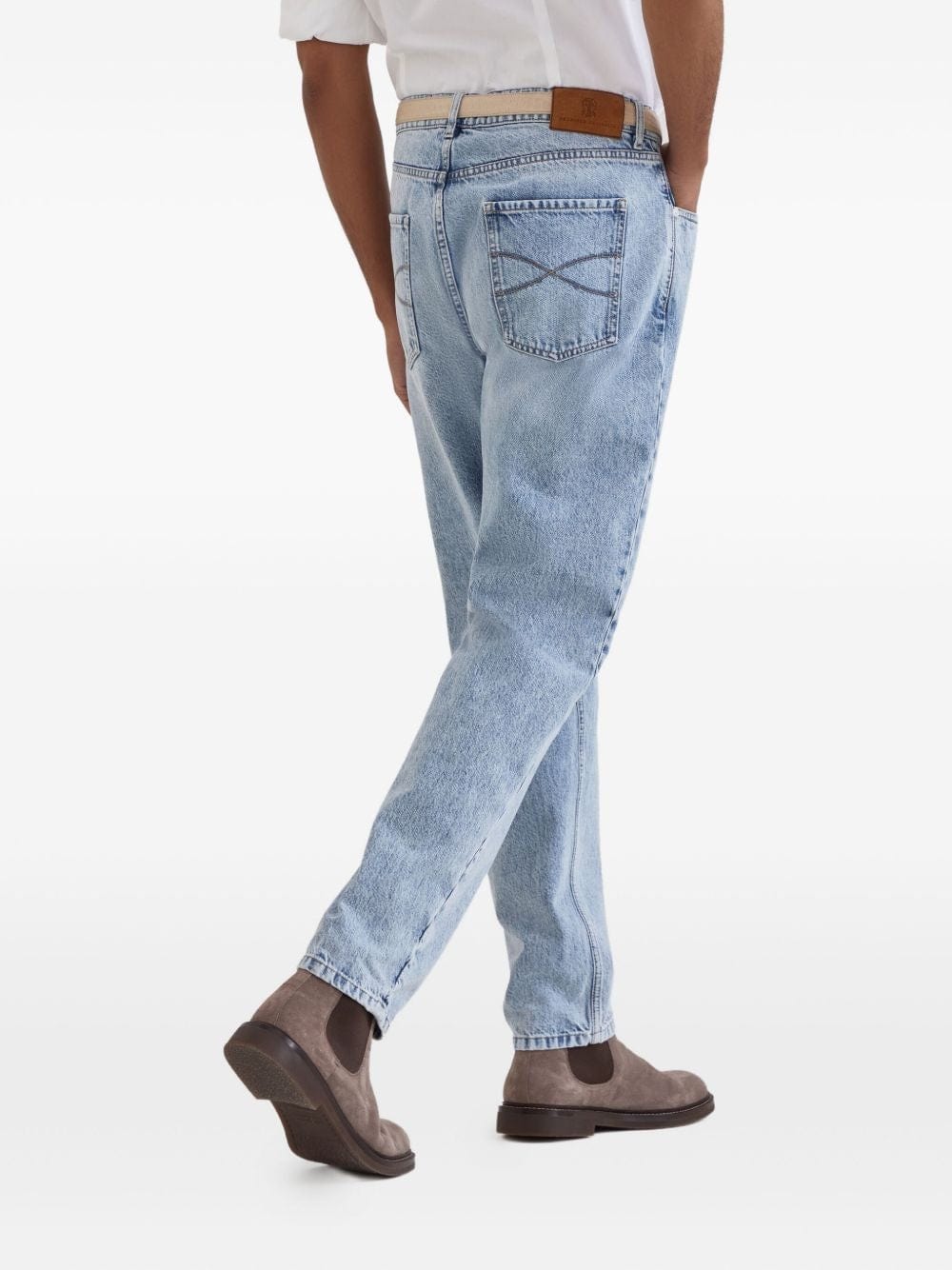 Brunello Cucinelli Denim Iconic Fit Cotton Jeans