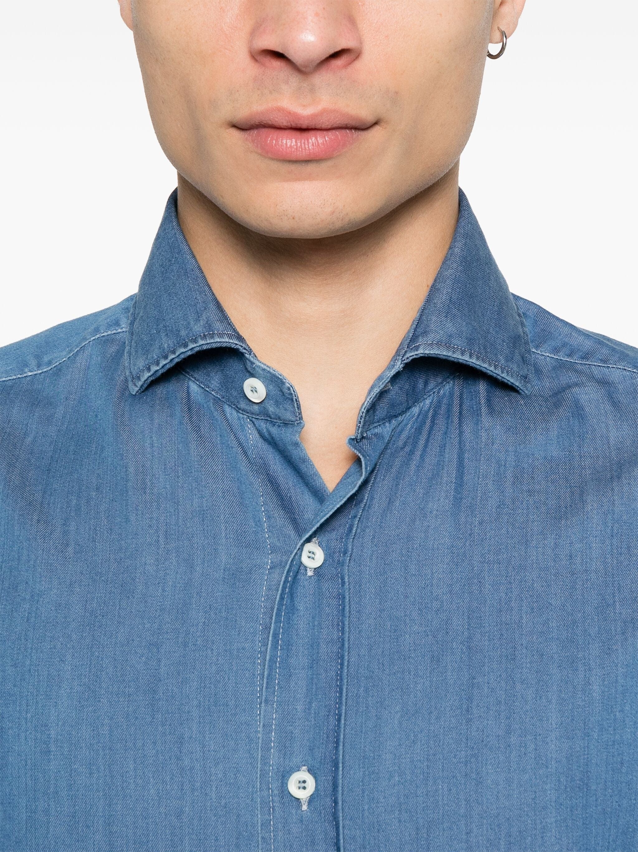 Brunello Cucinelli Denim Shirt