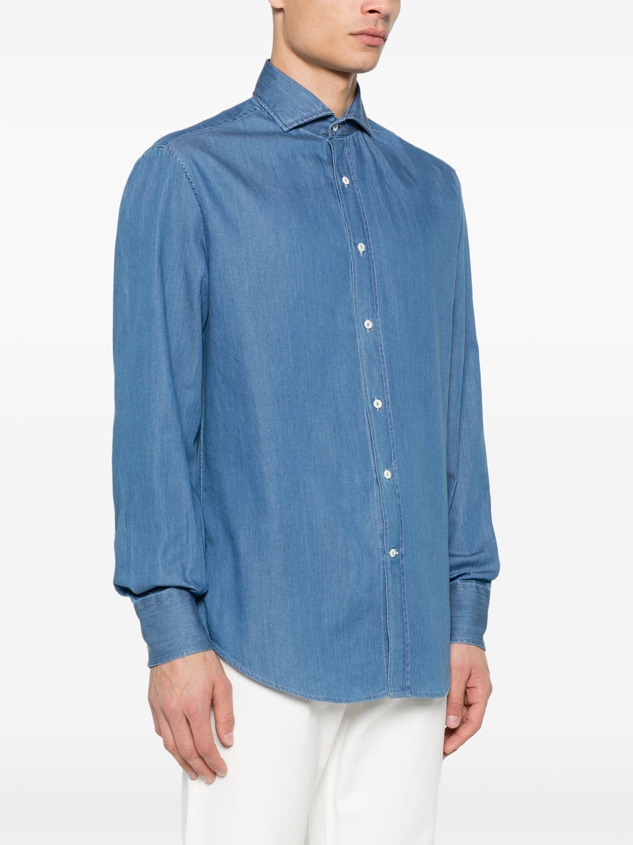 Brunello Cucinelli Denim Shirt