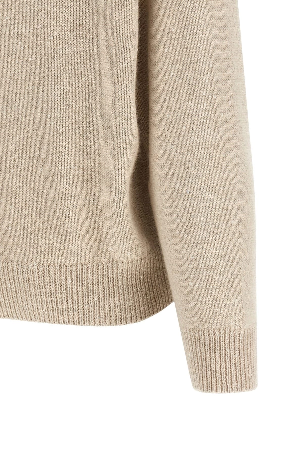 Brunello Cucinelli Brunello Cucinelli Diamante Cashmere Silk Sweater