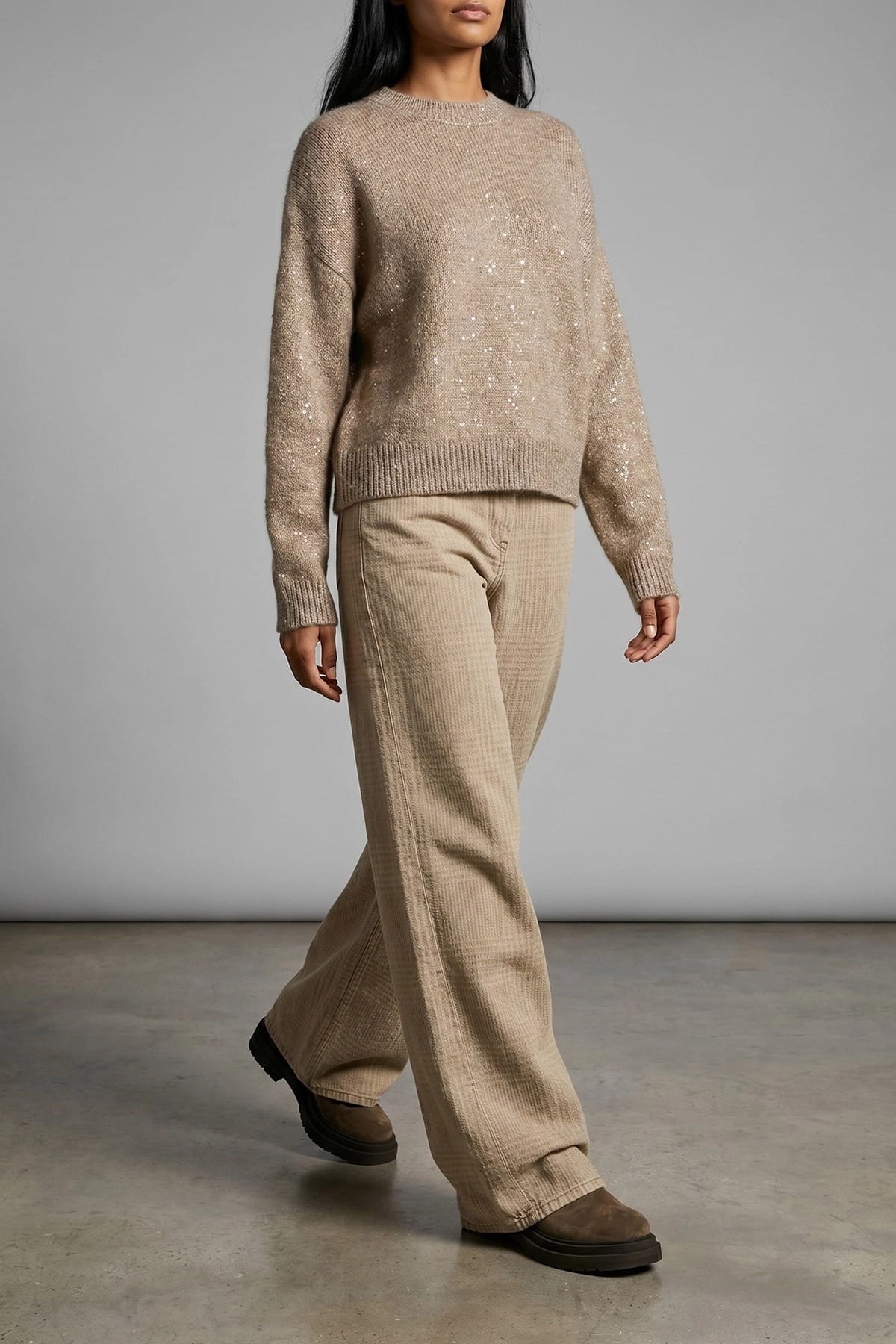 Brunello Cucinelli كنزة محبوكة ديامانتي - alternate view