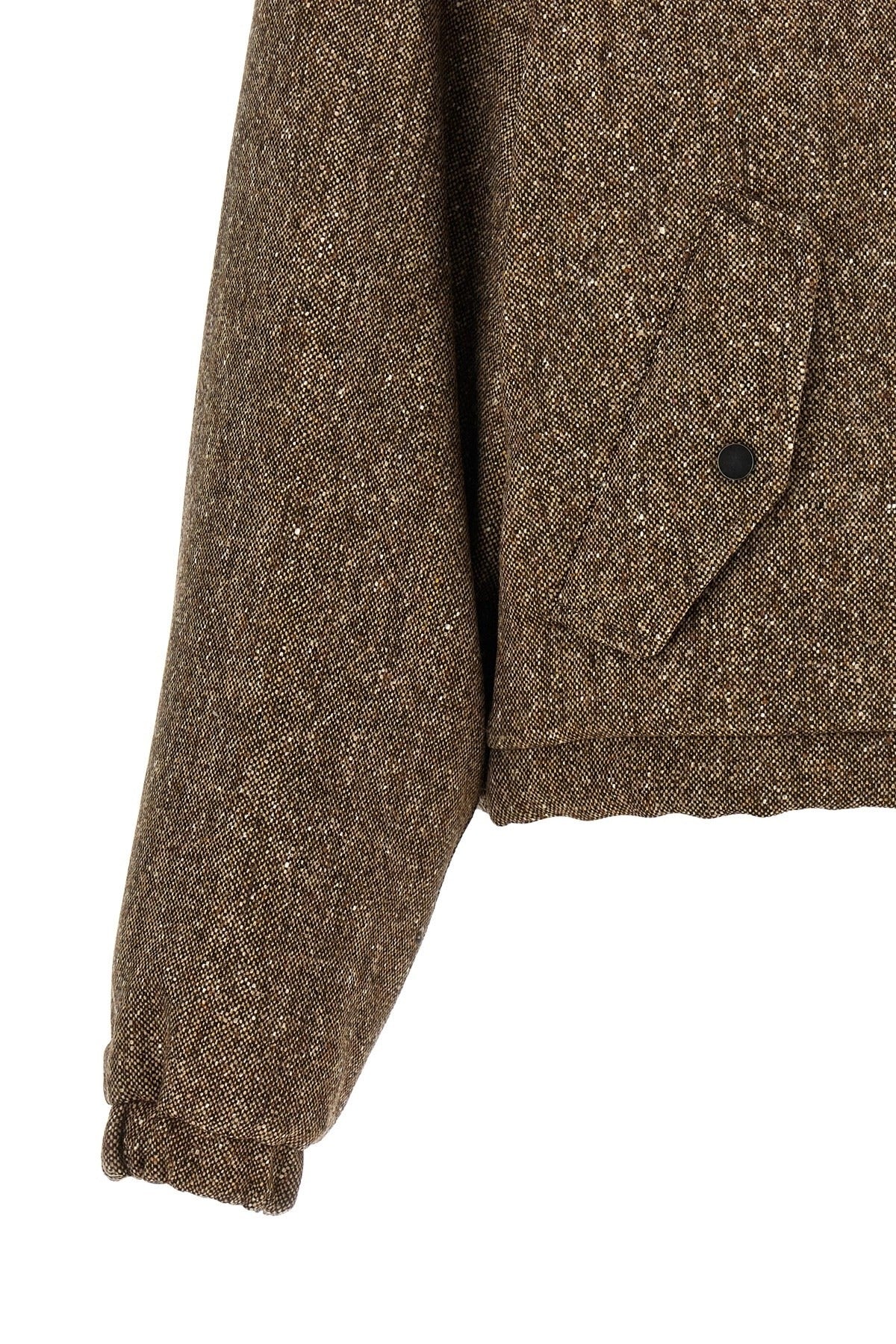 Brunello Cucinelli Donegal Tweed Down Jacket | Sendegaro NL