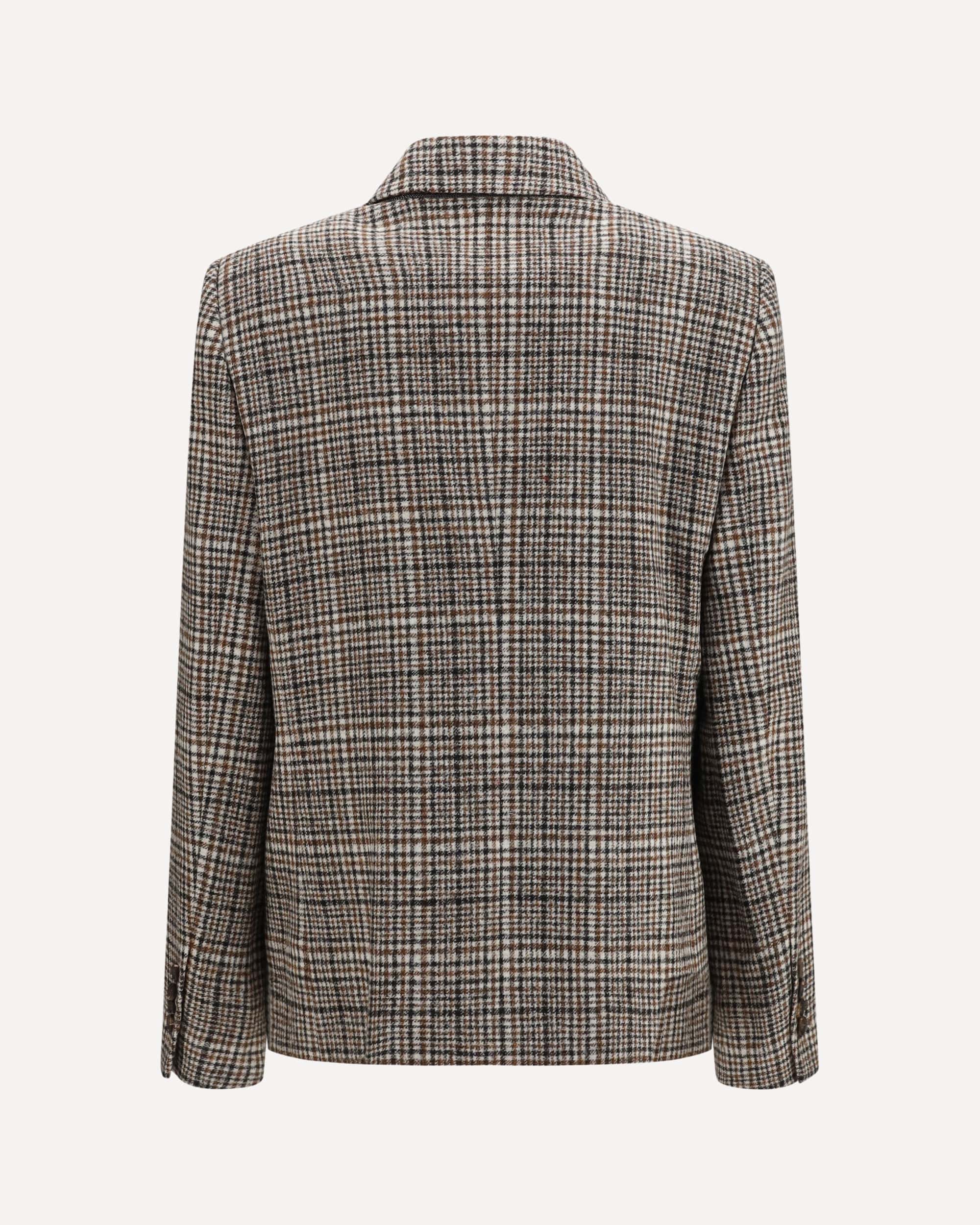 Brunello Cucinelli Brunello Cucinelli Double-Breasted Alpaca Wool Jacket