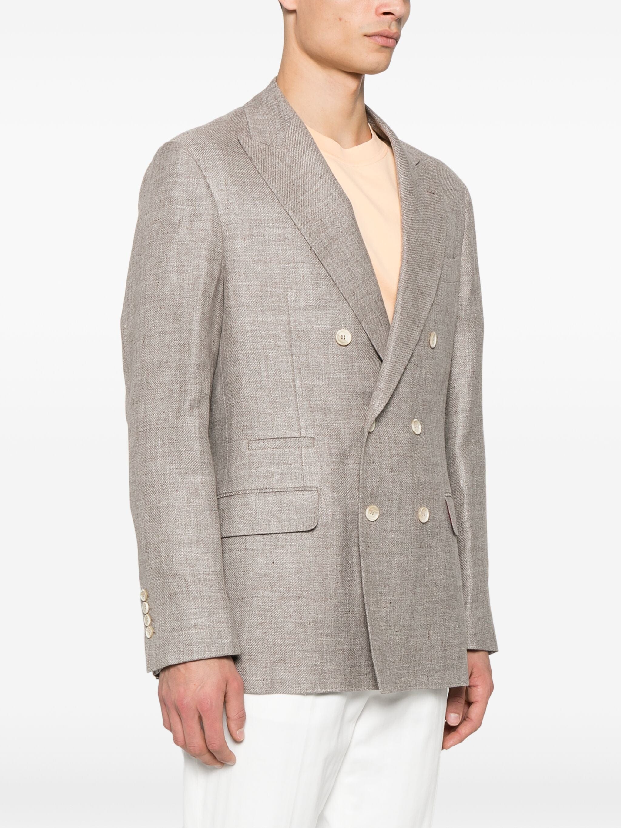 Brunello Cucinelli Double-Breasted Blazer