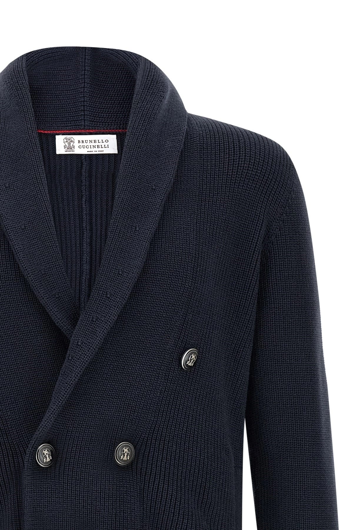 Brunello Cucinelli Brunello Cucinelli Double-Breasted Button Cardigan