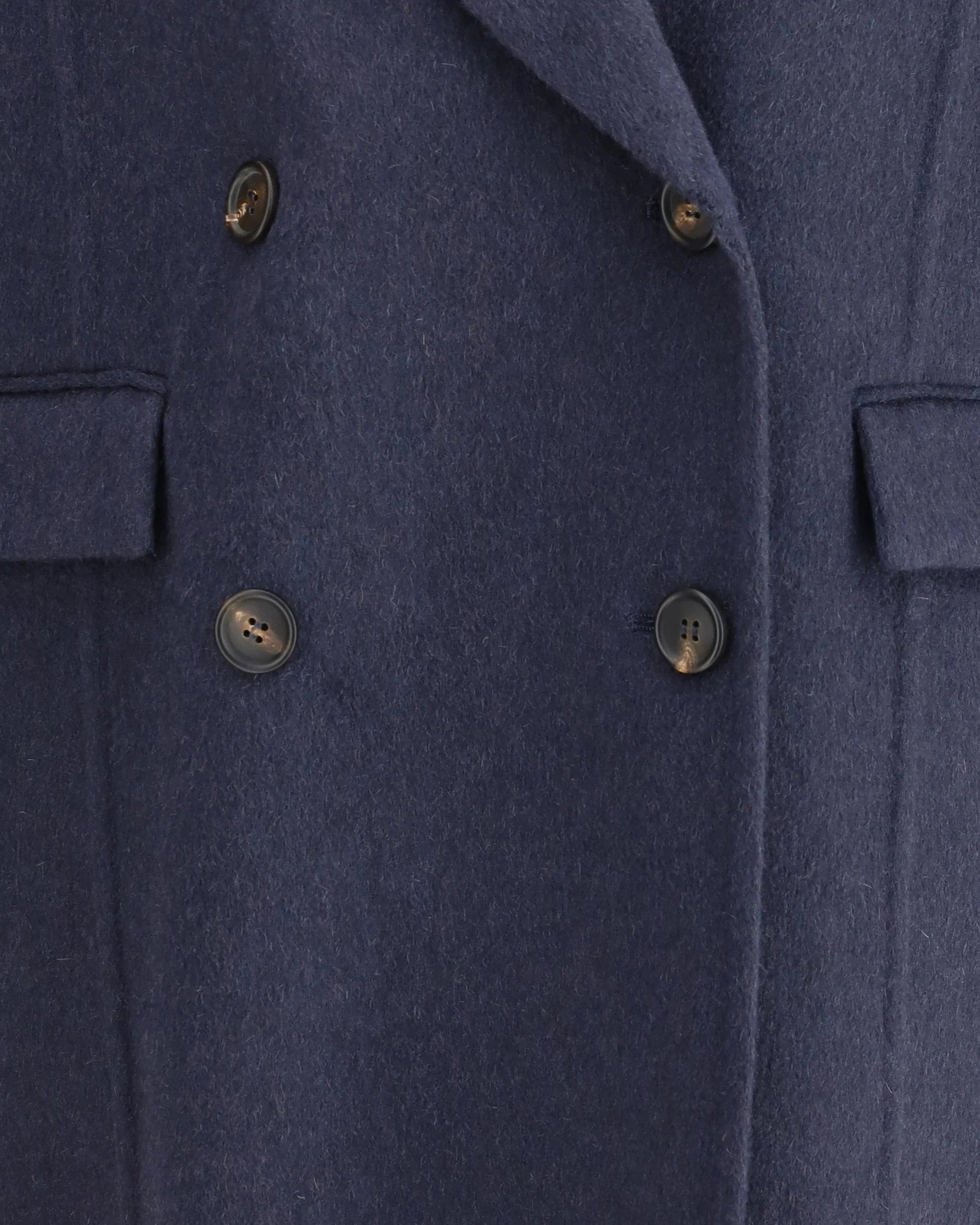 Brunello Cucinelli ダブルブレストカシミヤコート | Sendegaro JP