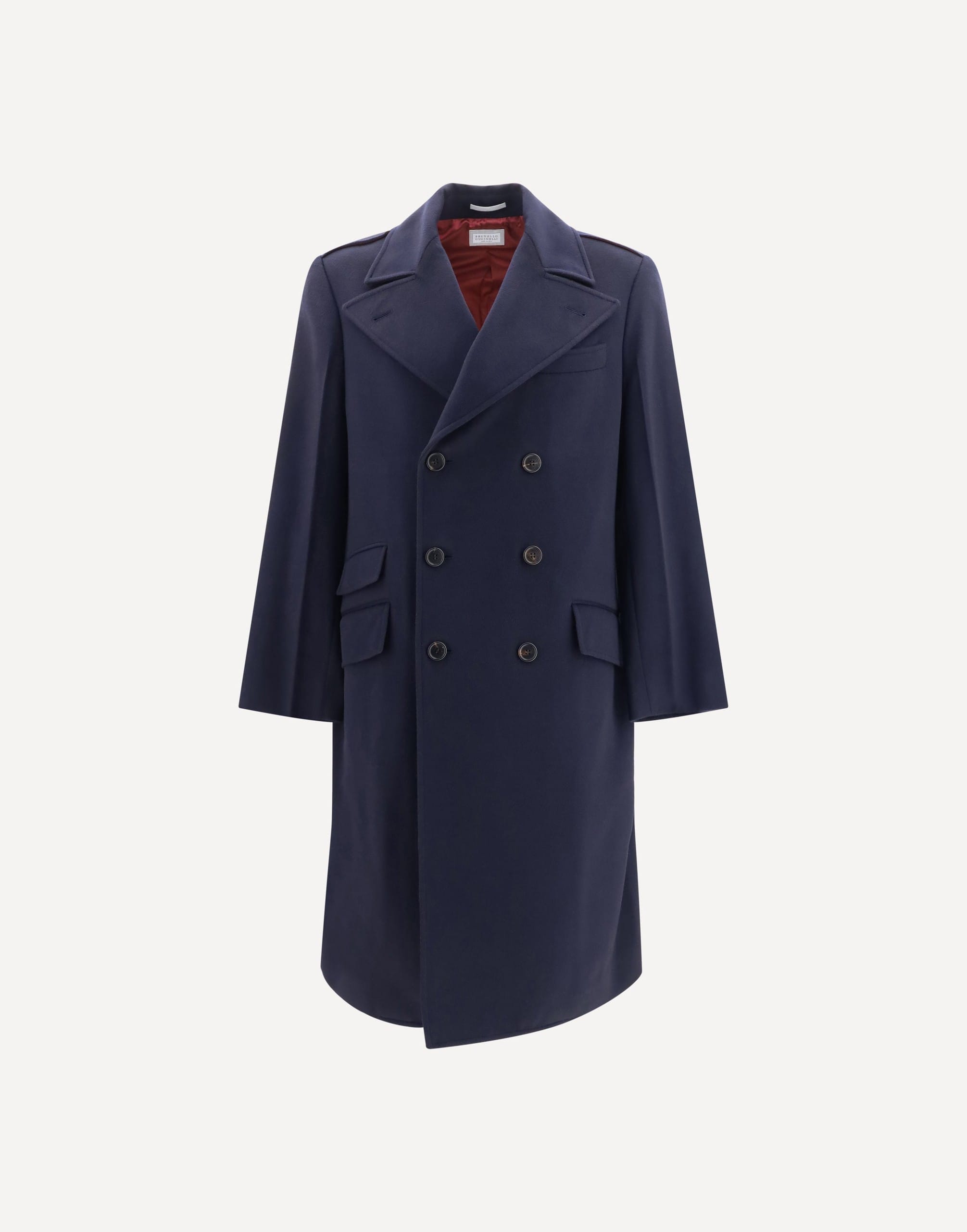 Brunello Cucinelli Brunello Cucinelli Double-Breasted Wool Coat