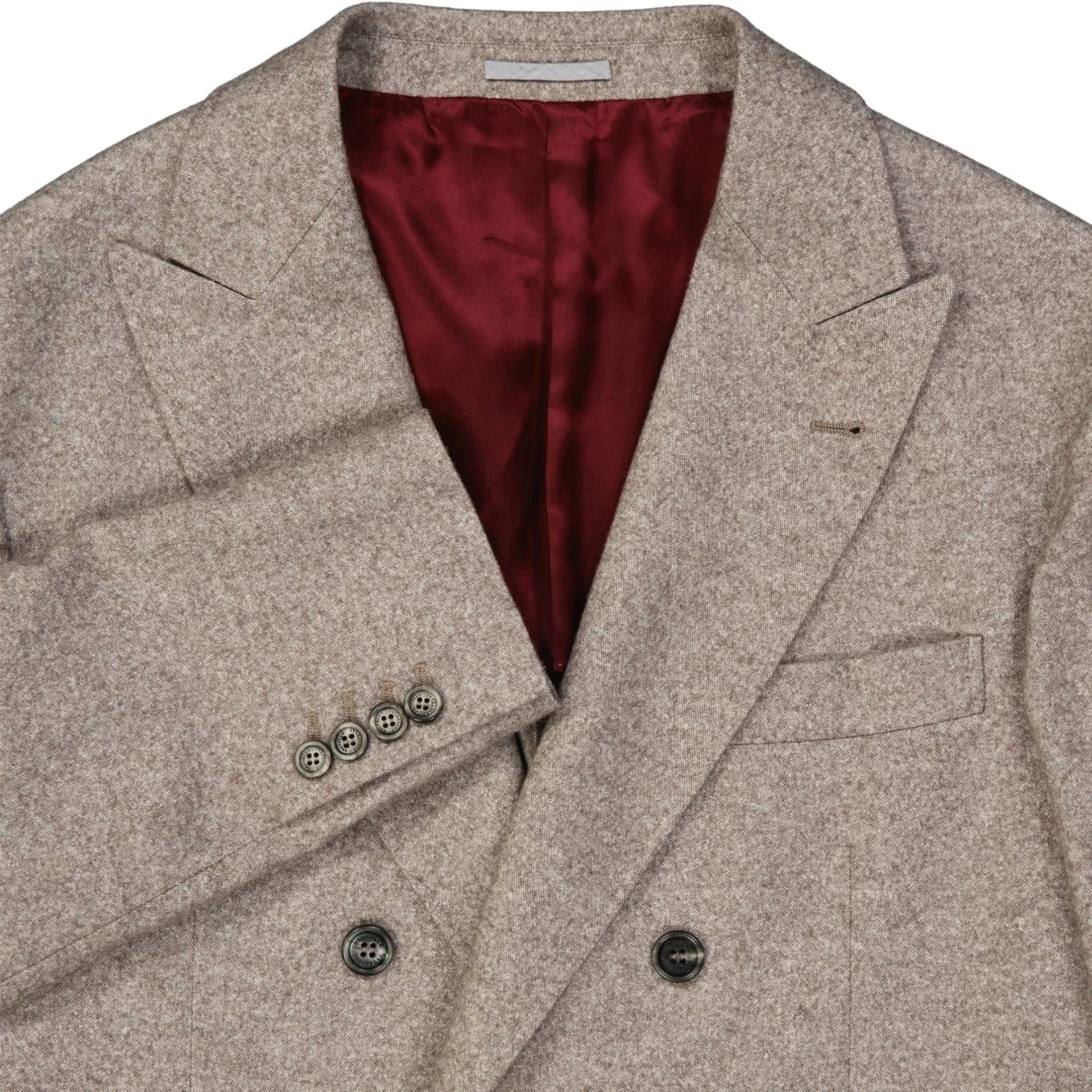 Brunello Cucinelli Double-Breasted Wool Jacket
