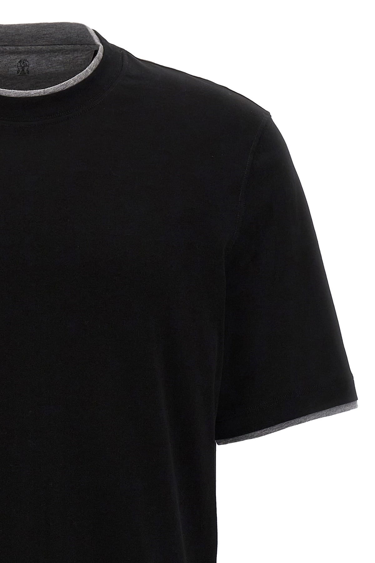 Brunello Cucinelli Brunello Cucinelli Double Hem T-Shirt
