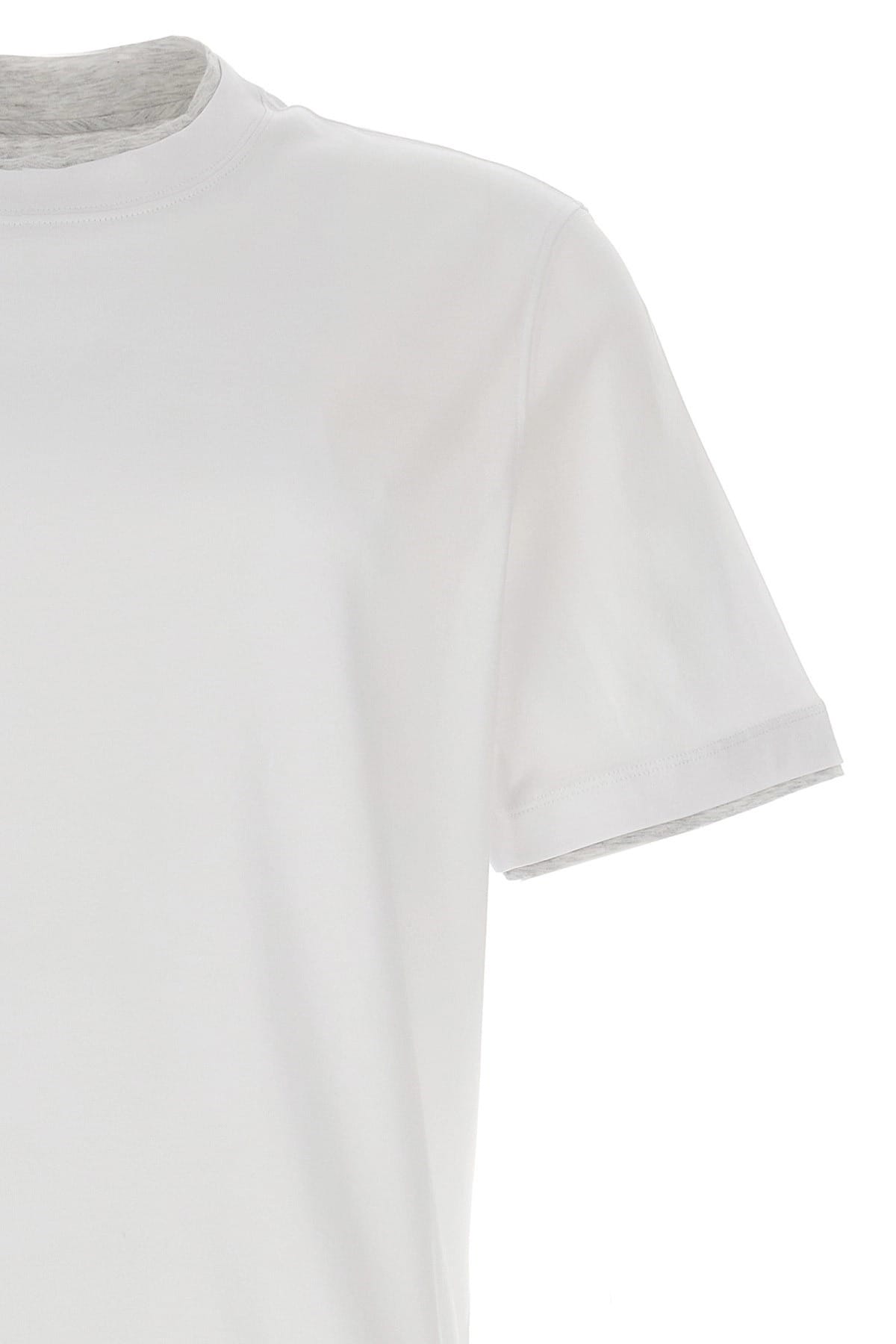 Brunello Cucinelli Brunello Cucinelli Double Layer T-Shirt