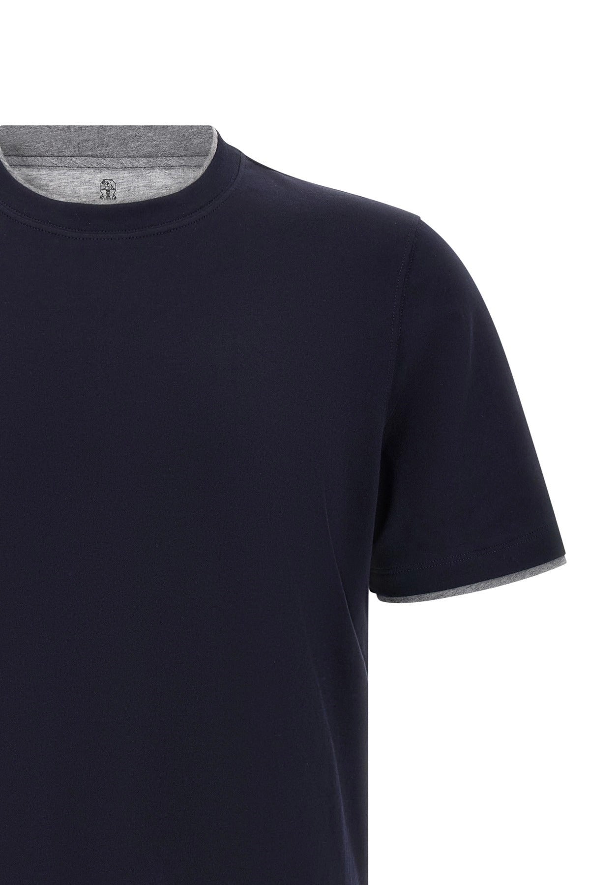 Brunello Cucinelli Double Layer T-Shirt