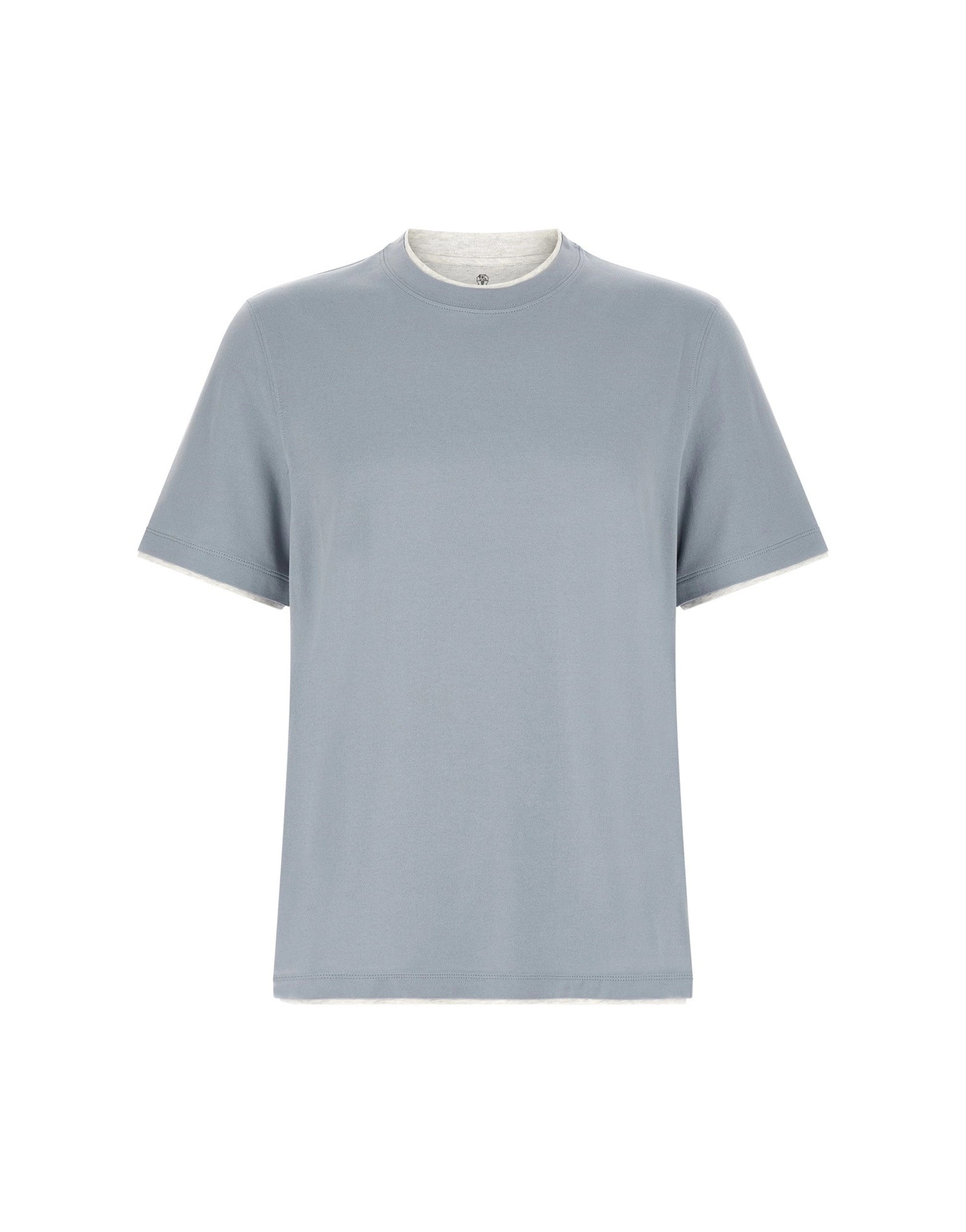 Brunello Cucinelli Double Layer T-Shirt