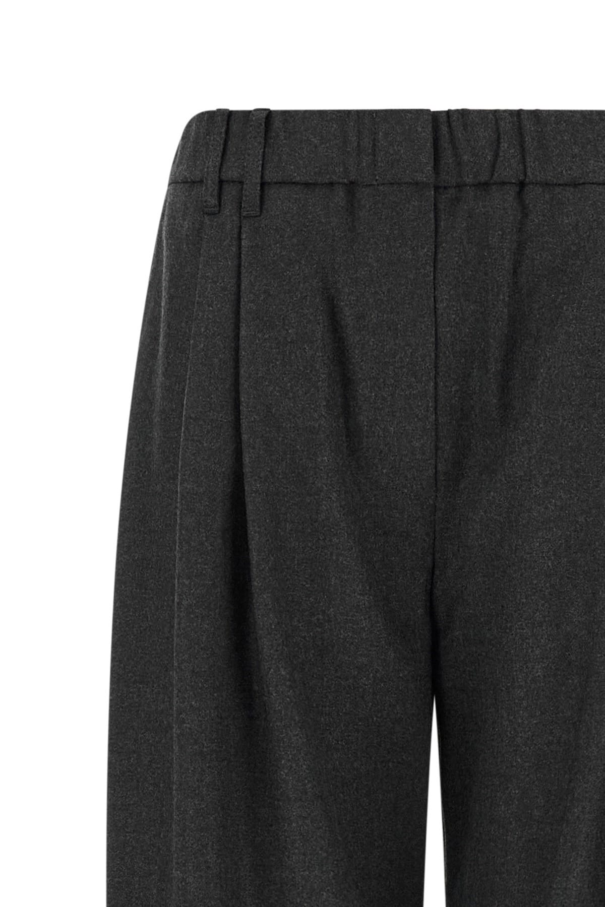 Brunello Cucinelli Brunello Cucinelli Double Pleat Wool Pants