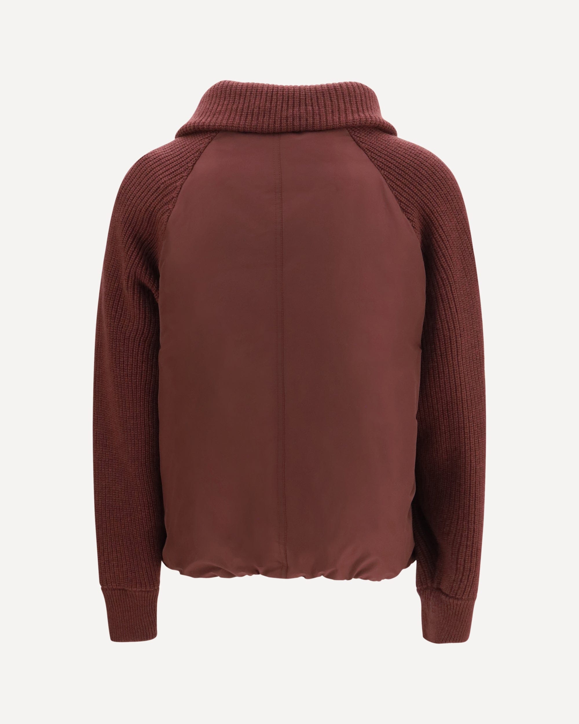 Brunello Cucinelli Пуховик Brunello Cucinelli с шерстяными рукавами - alternate view