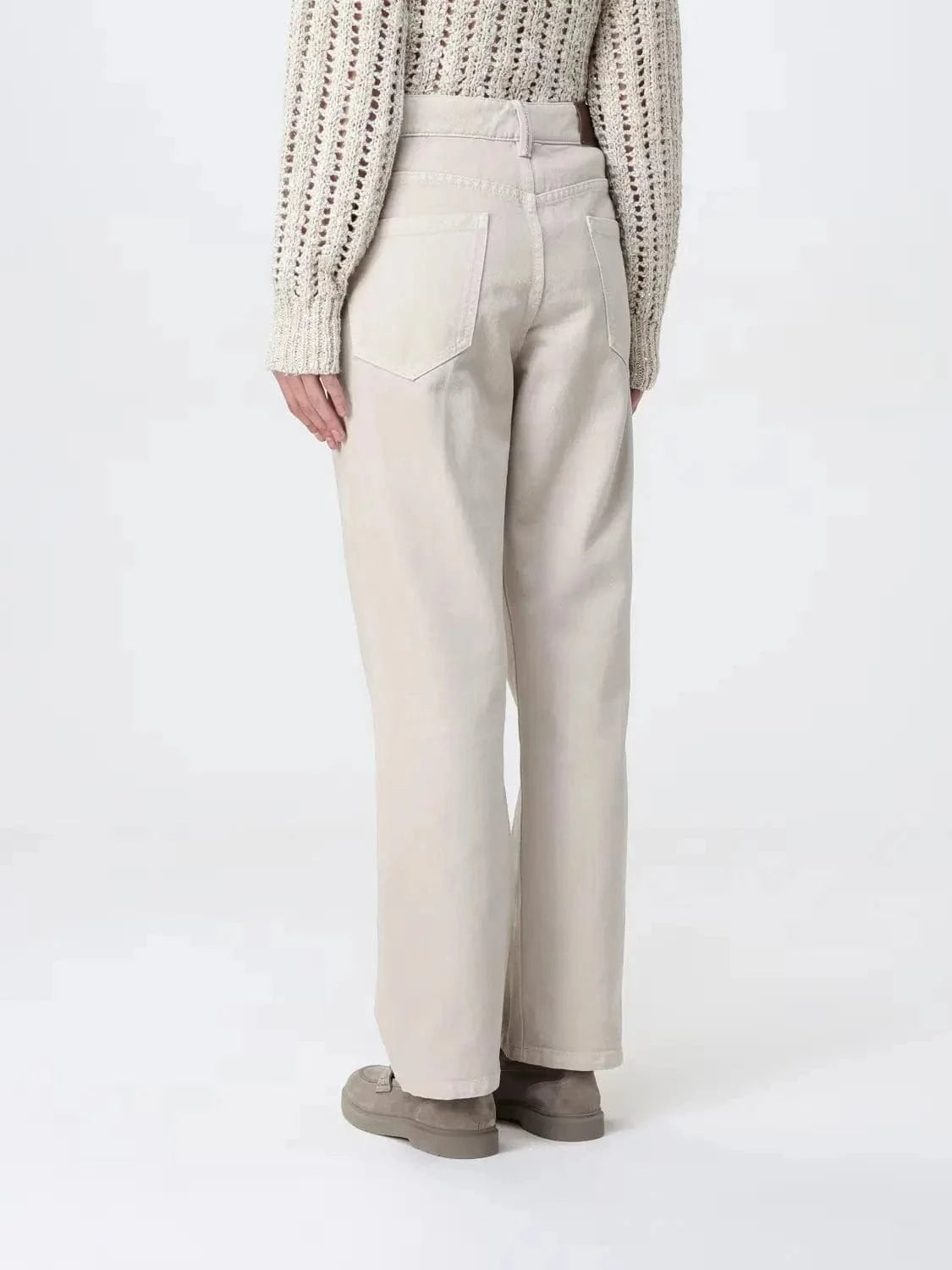 Brunello Cucinelli Dyed Denim Retro Jeans