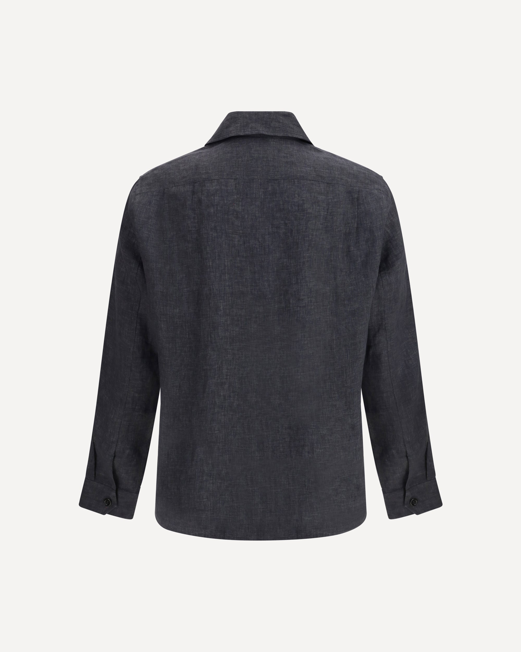 Brunello Cucinelli Easy Fit Linen Shirt
