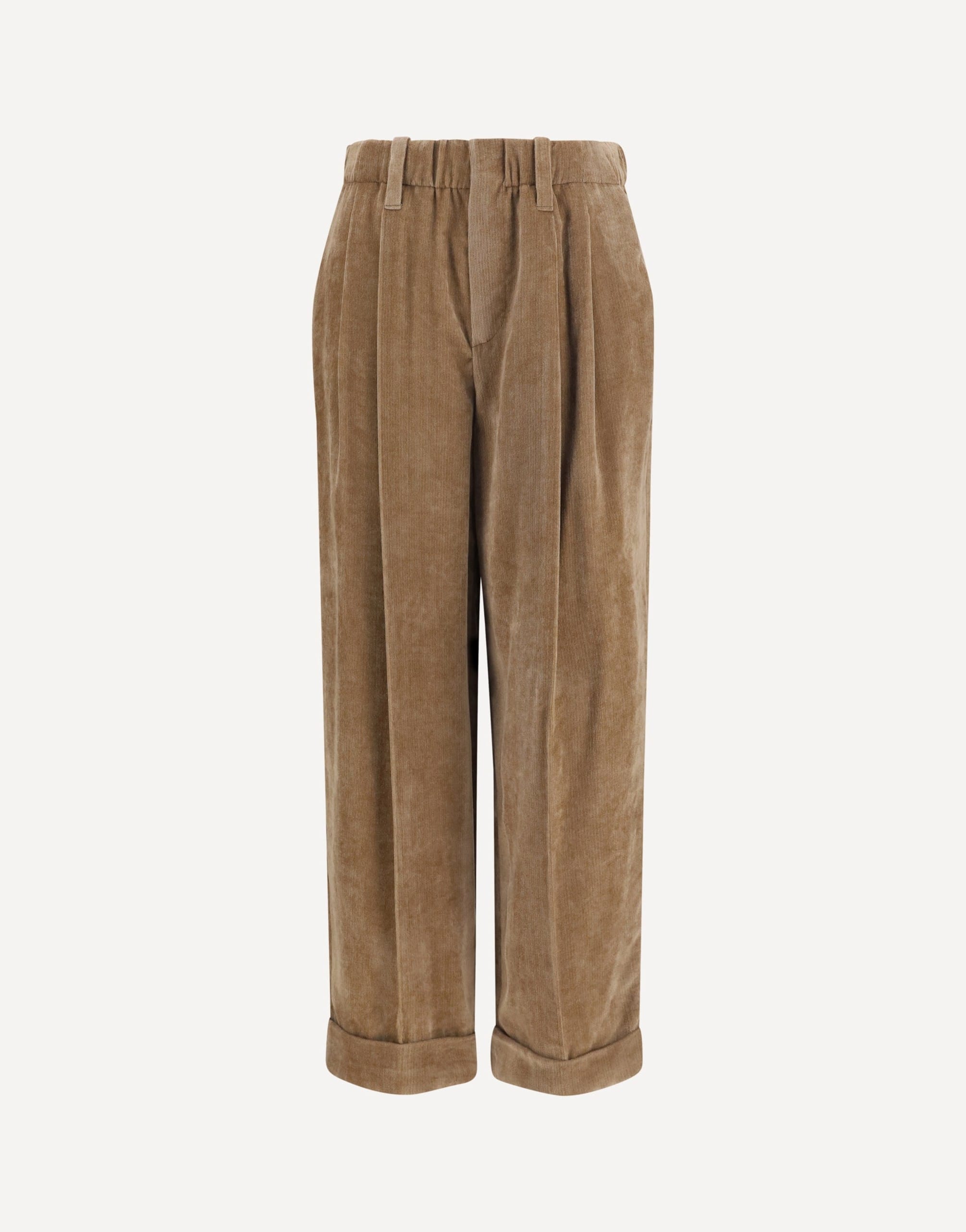Brunello Cucinelli Elasticated Viscose Cashmere Pants | Sendegaro