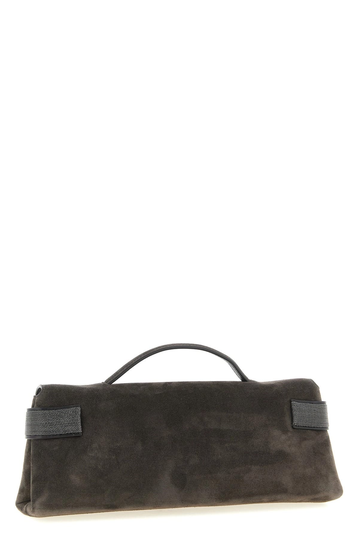 Brunello Cucinelli Brunello Cucinelli Essence Suede Clutch