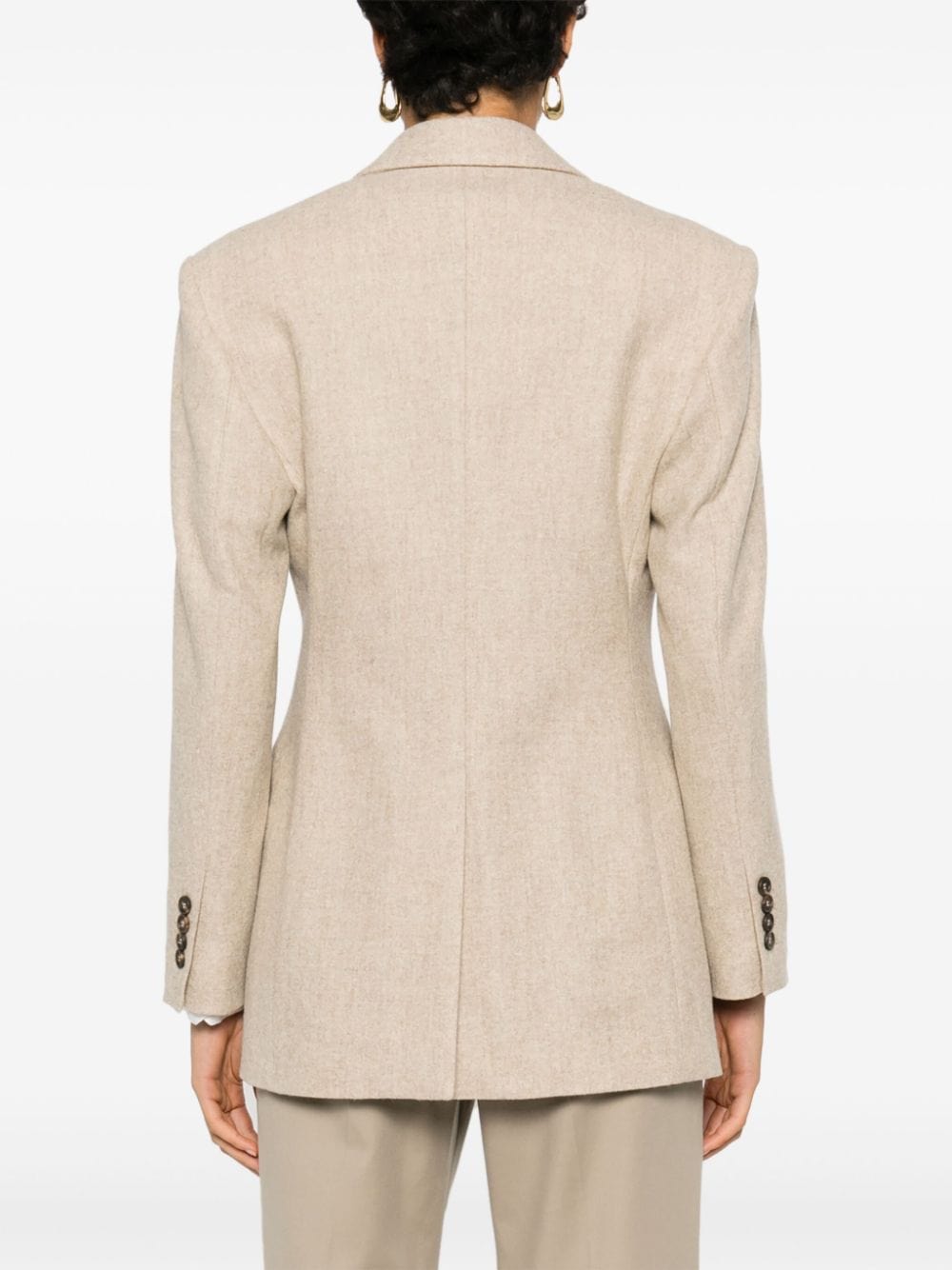 Brunello Cucinelli Felted-Finish Blazer