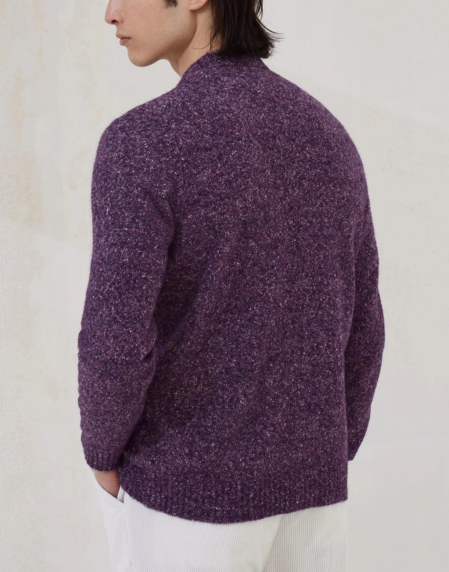 Brunello Cucinelli Flecked Alpaca-Blend Cardigan