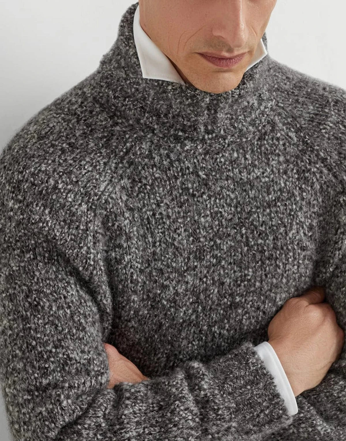 Brunello Cucinelli Flecked Turtleneck Sweater
